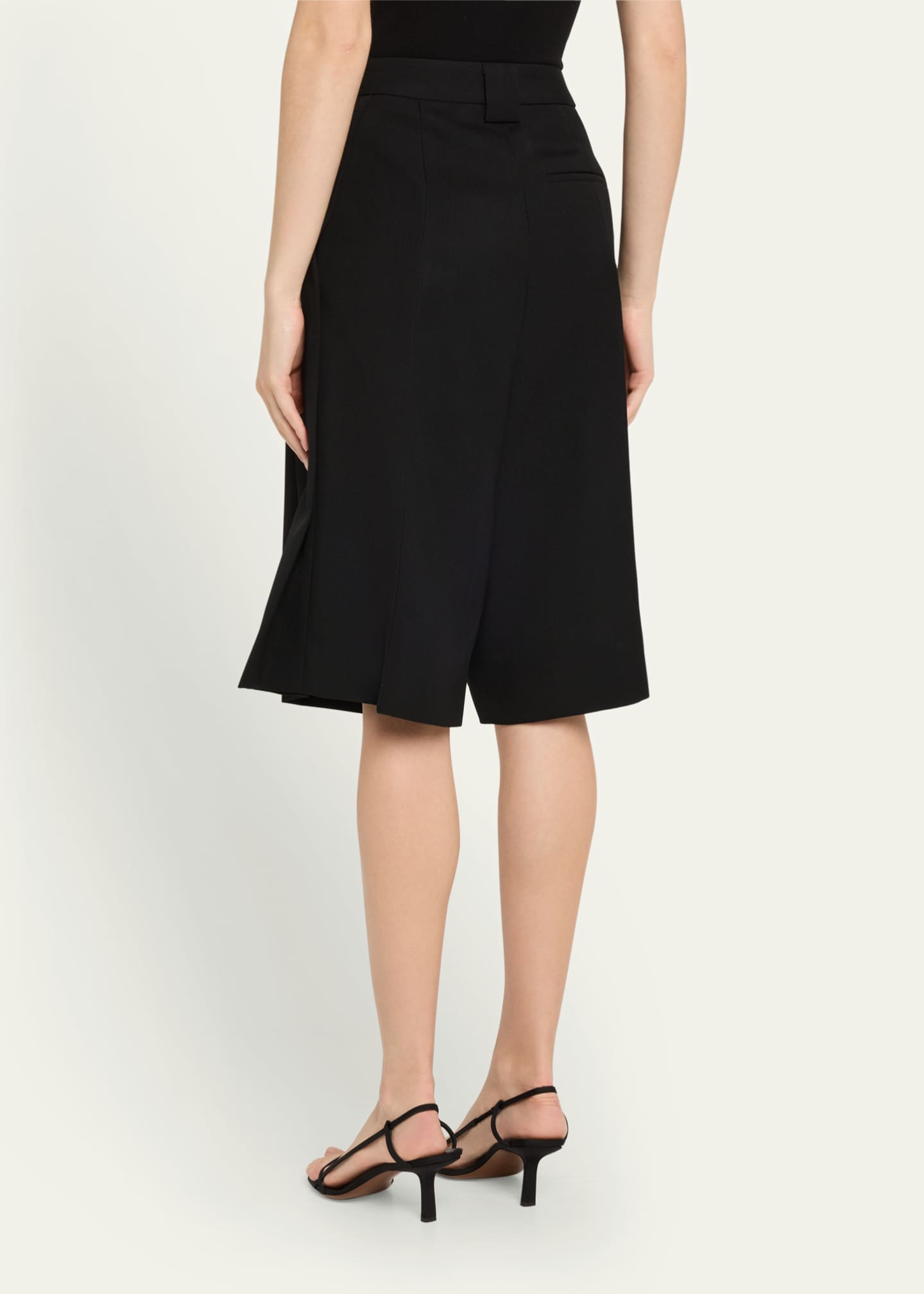 Valentine A-Line Wool Shorts