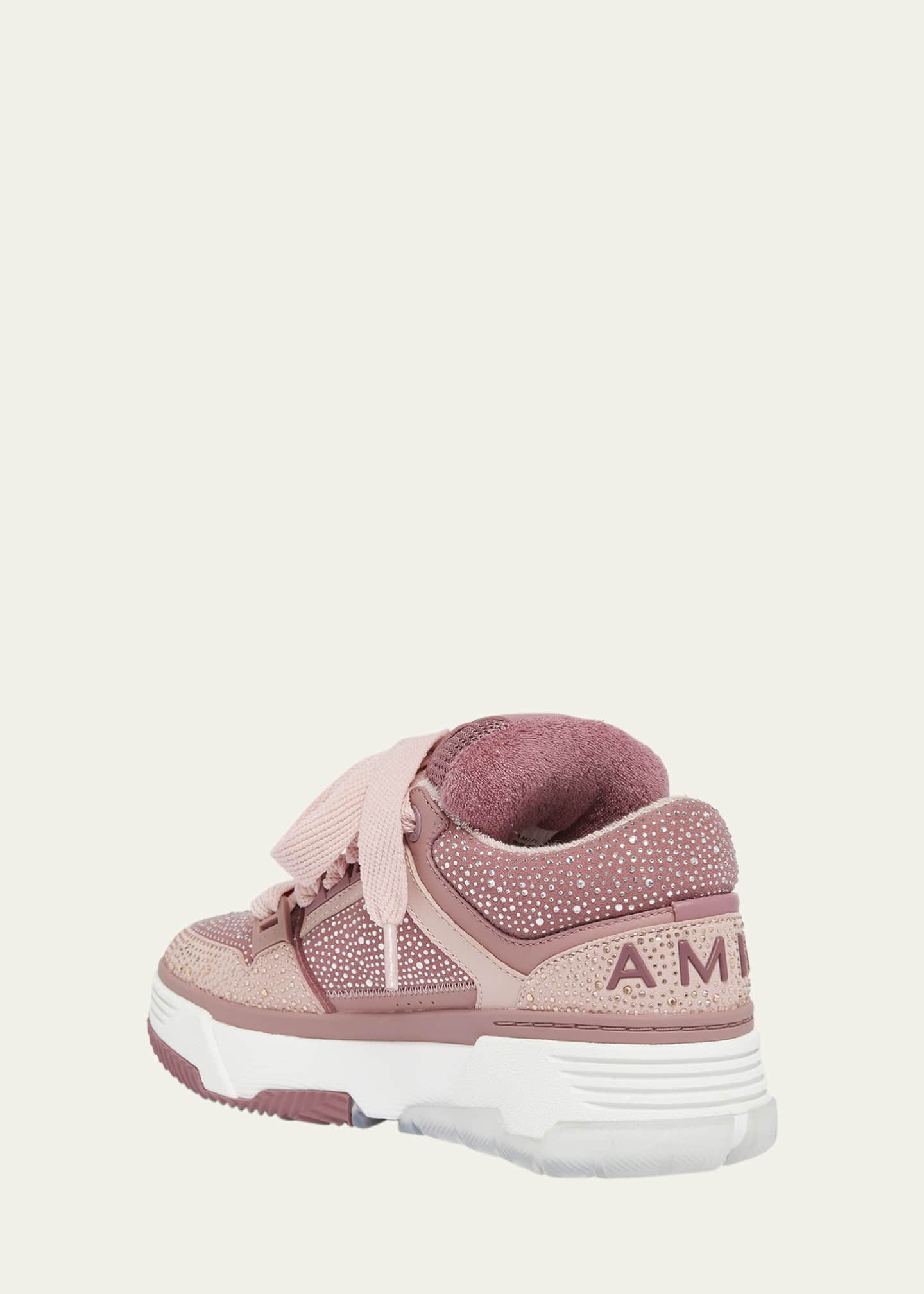 MA-1 Crystal Suede Skater Sneakers