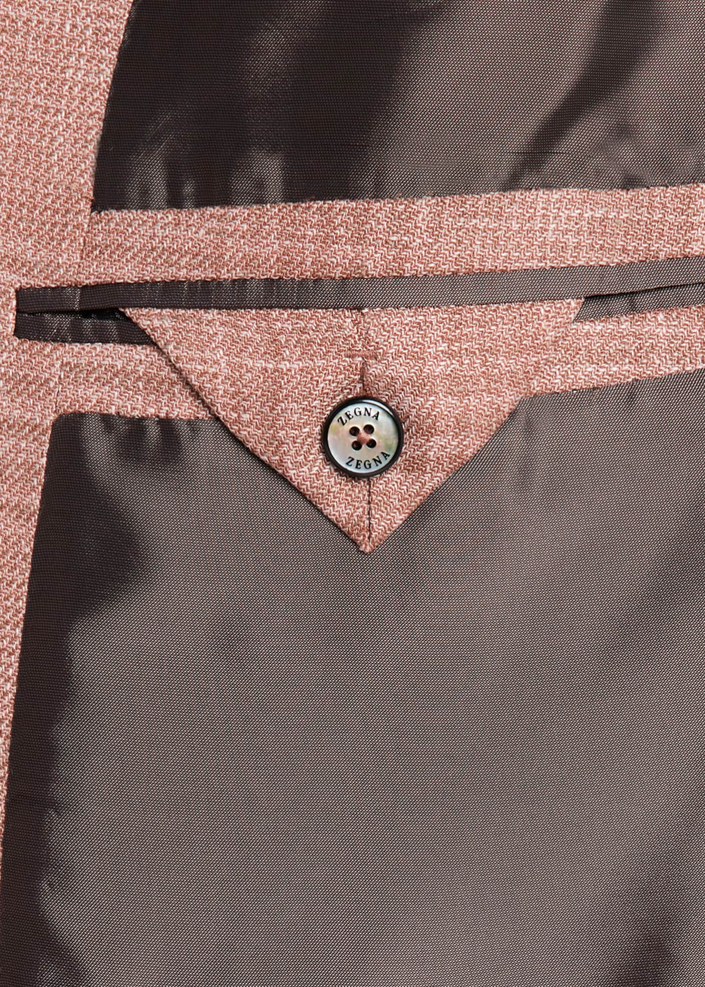 ZEGNA Men's Check Crossover Sport Coat Image 6 of 6