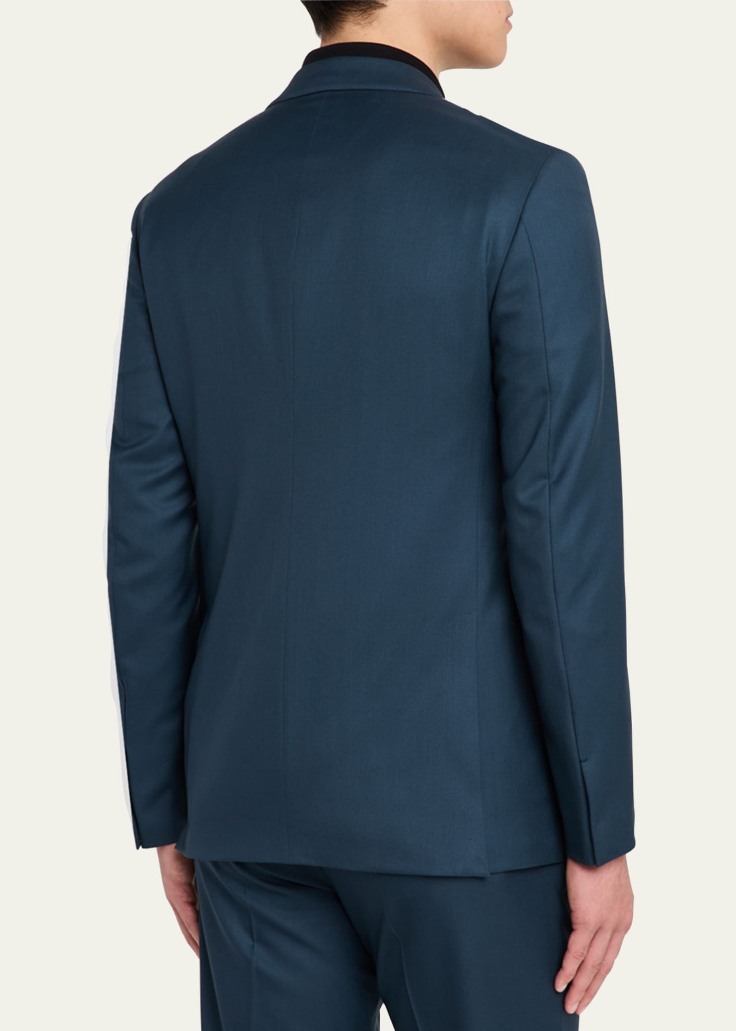 ZEGNA Men's Solid Wool Suit Image 5 of 6