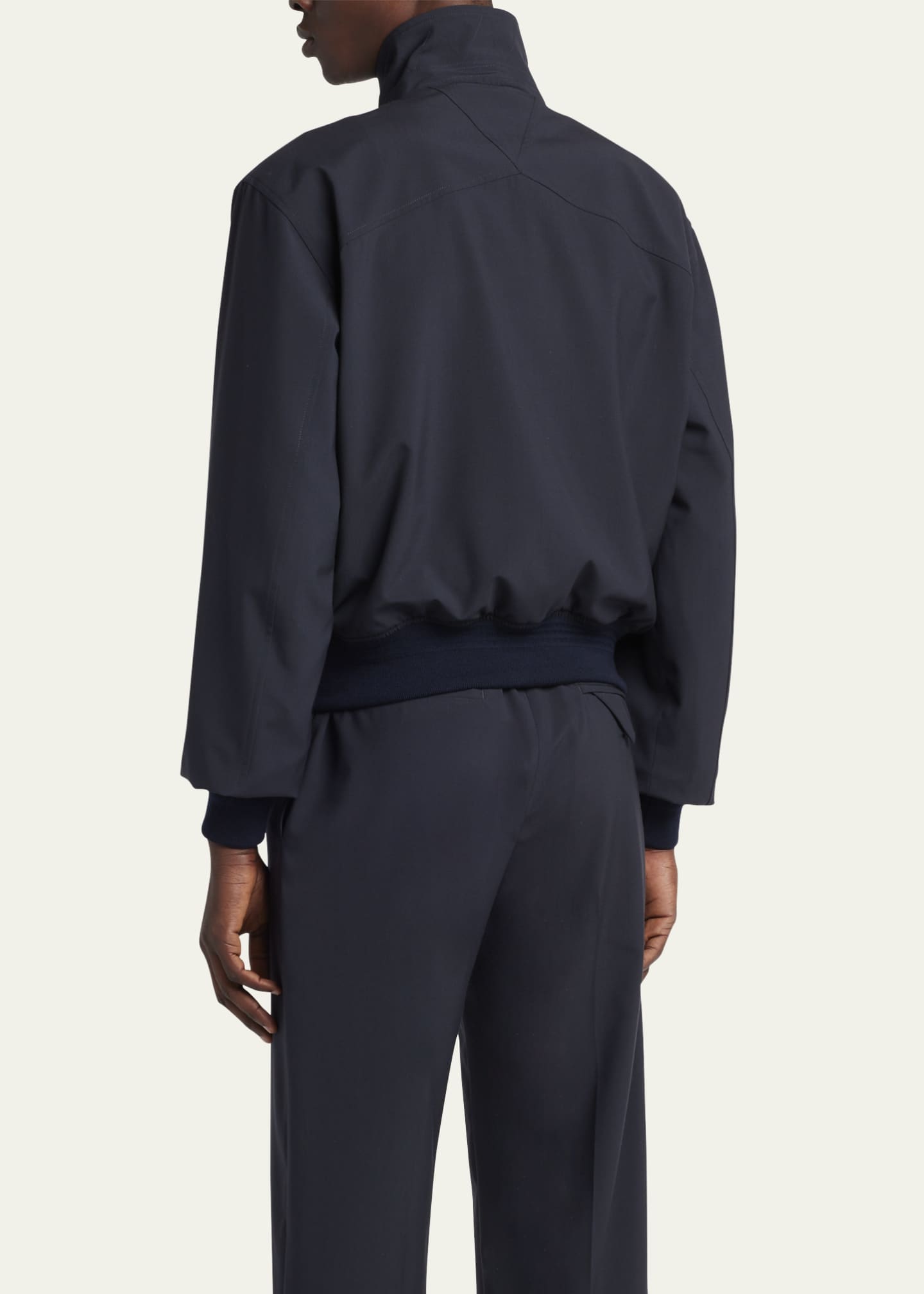 Bottega Veneta Men's Fine Wool-Blend Jacket Image 3 of 5