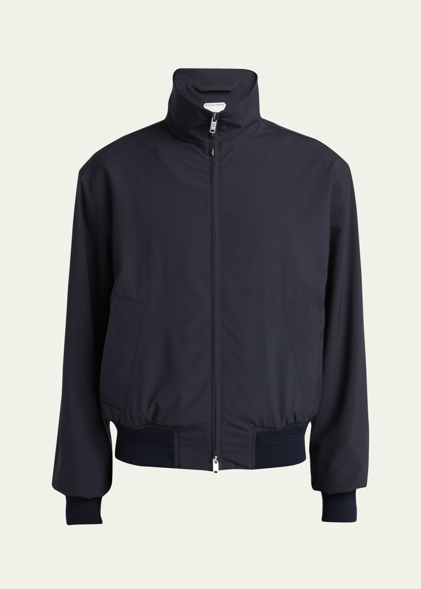 Bottega Veneta Men's Fine Wool-Blend Jacket Image 1 of 5