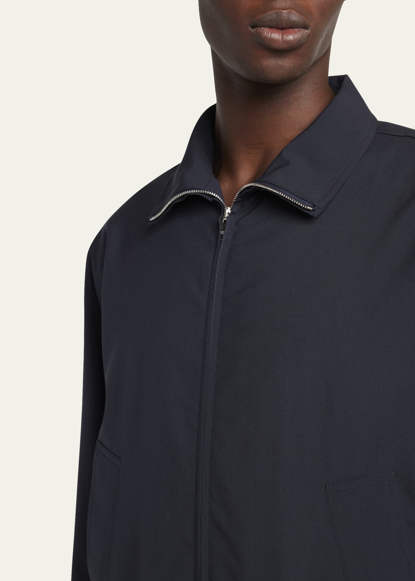 Bottega Veneta Men's Fine Wool-Blend Jacket Image 5 of 5