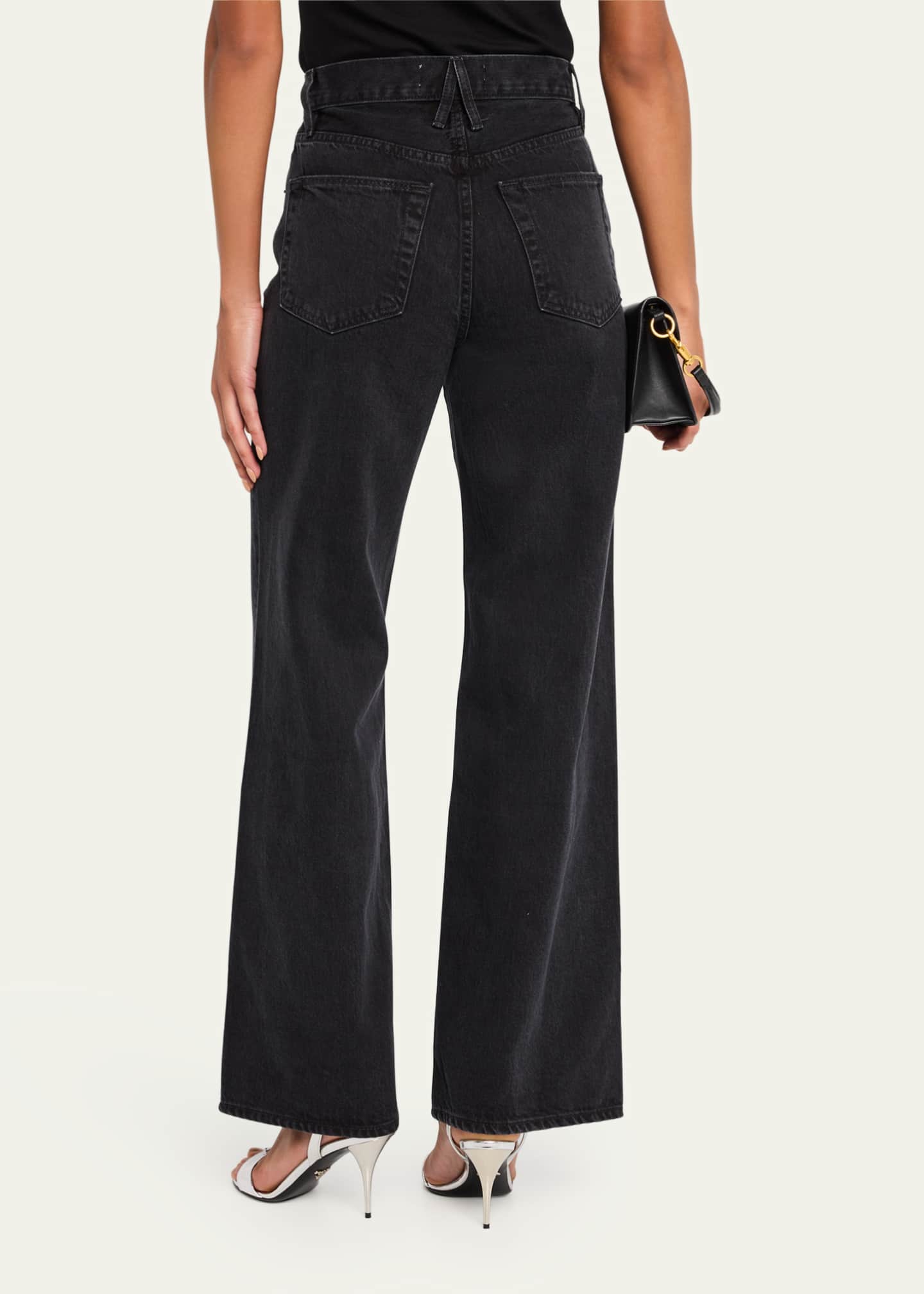 SLVRLAKE Grace Wide-Leg Jeans Image 3 of 5