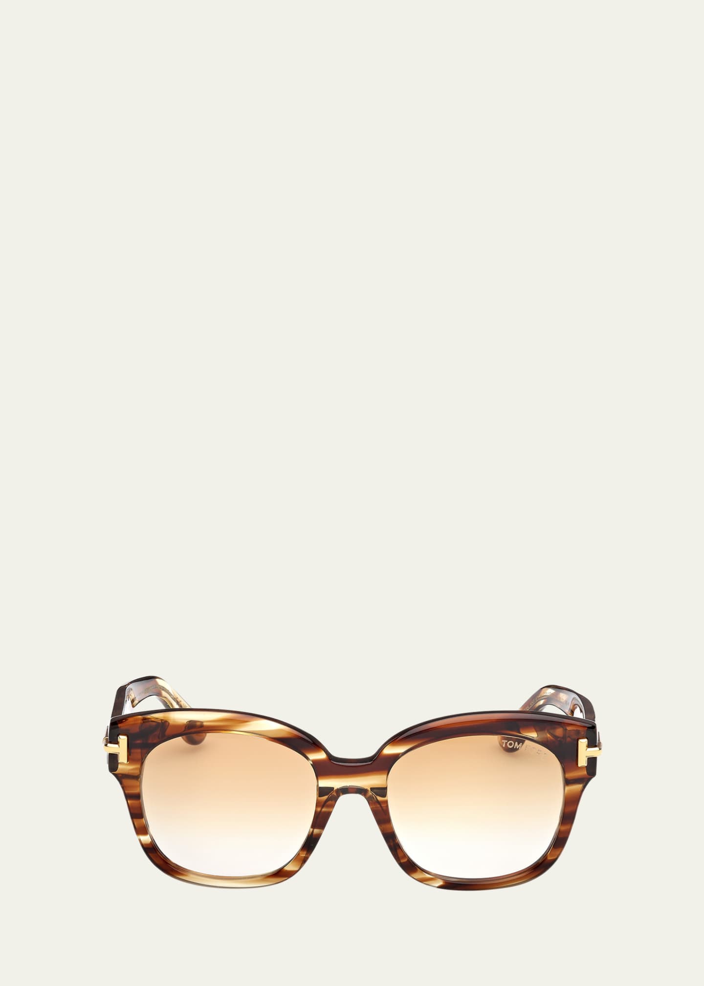 TOM FORD Icon T-Monogram Square Sunglasses - Bergdorf Goodman