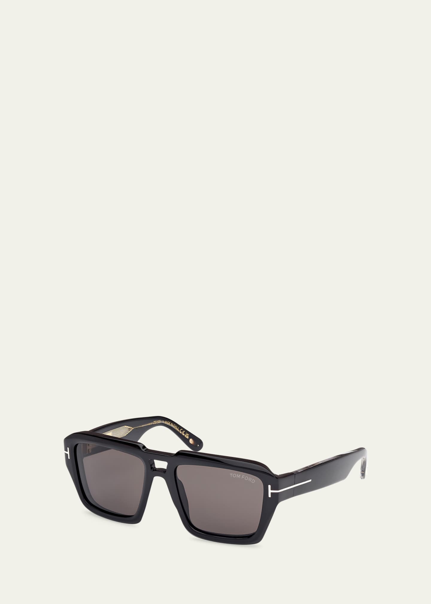 TOM FORD Icon T-Monogram Aviator Sunglasses Image 2 of 3
