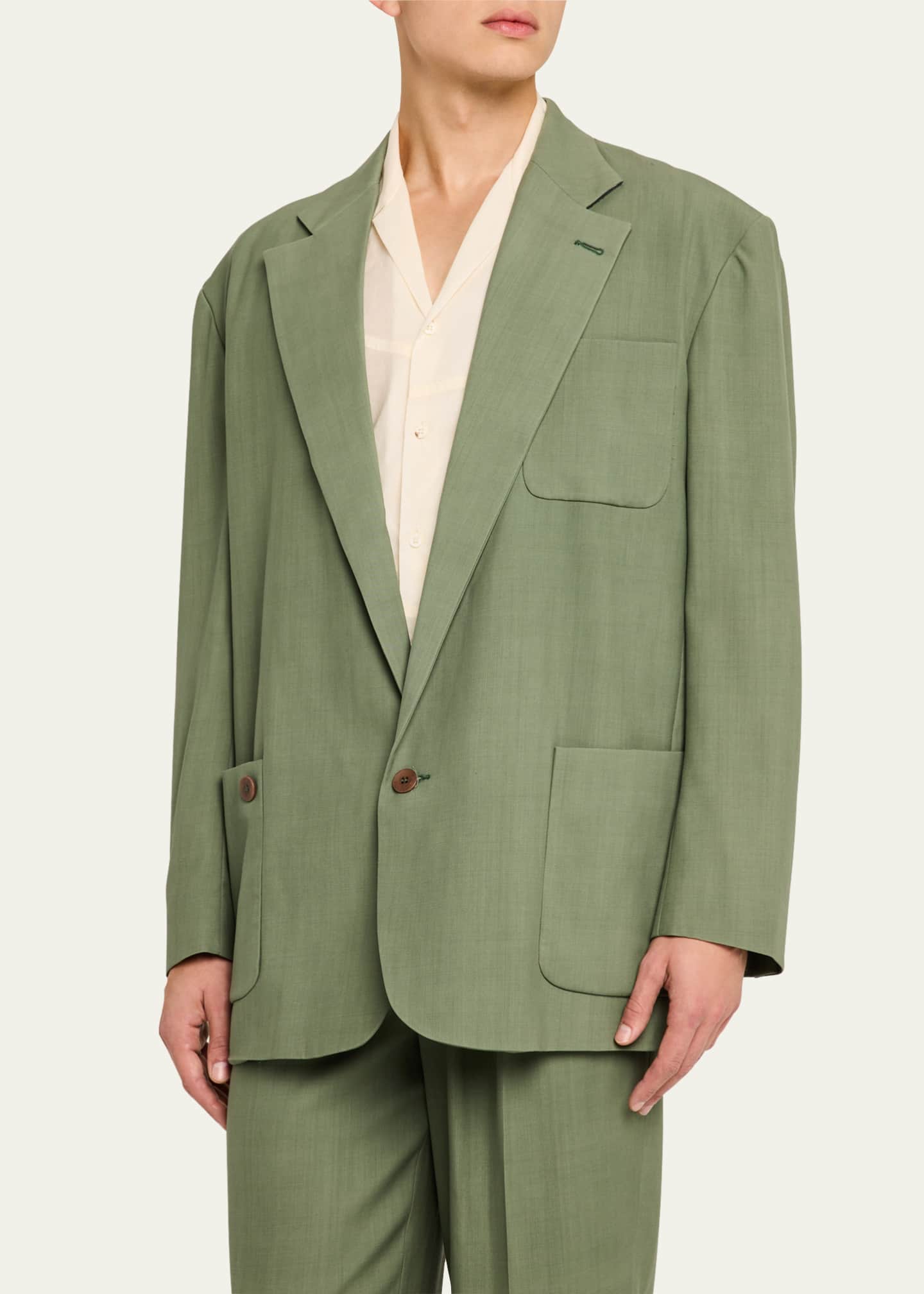 Magliano Men's La Sapienza Loose-Fit Sport Coat Image 4 of 8
