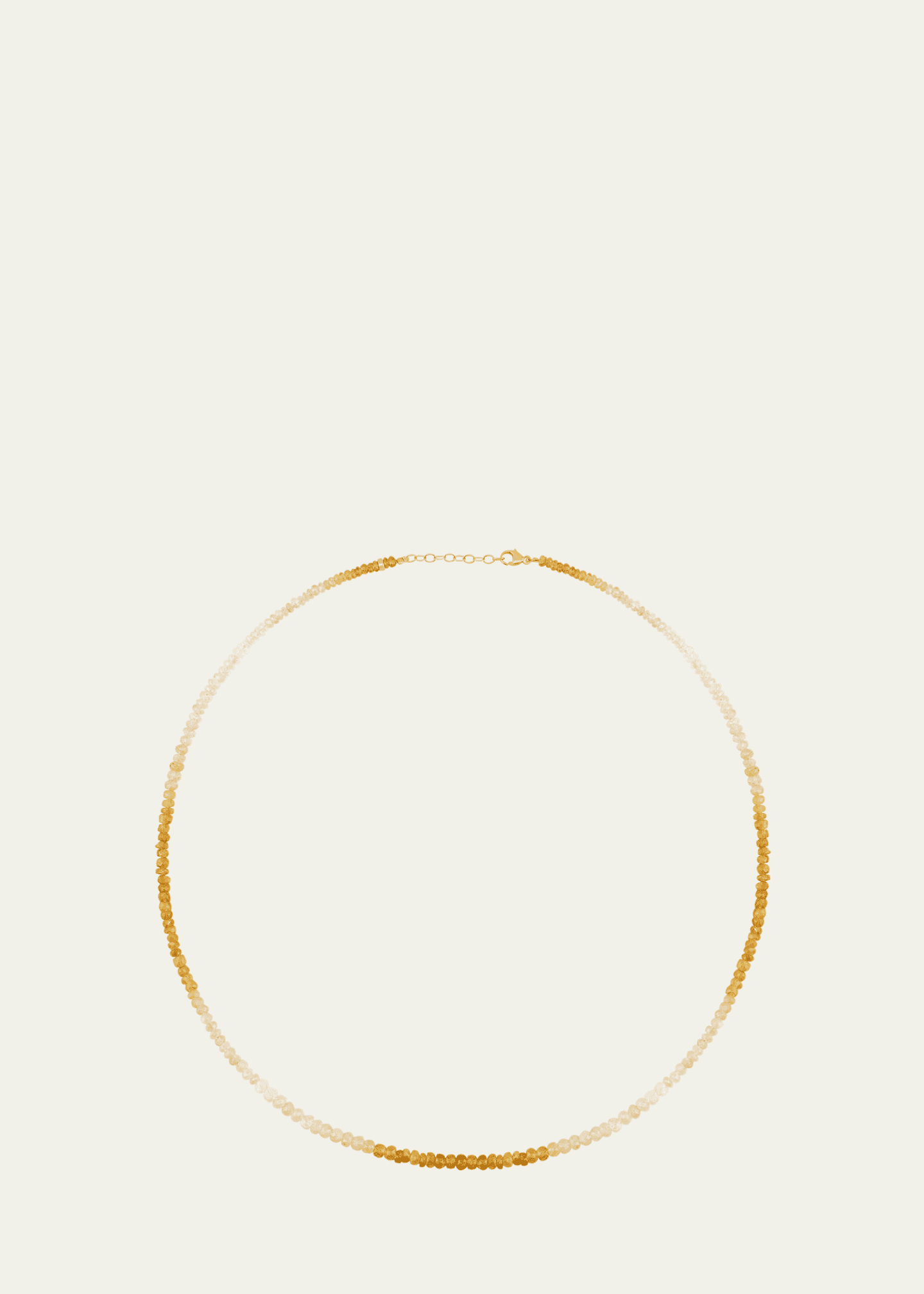 JIA JIA Ombré Yellow Sapphire Beaded Necklace, 16-18"L
