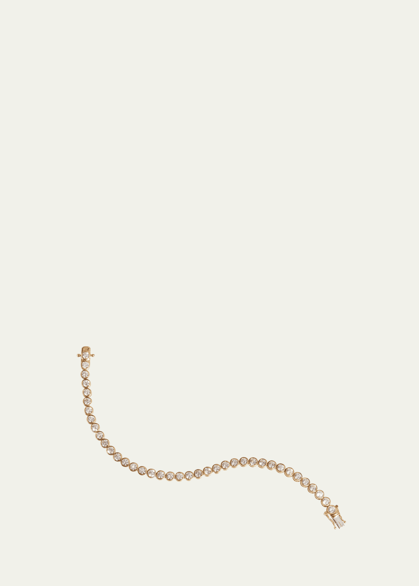 Kendall Row 14K Yellow Gold Lab Grown Diamond Tennis Bracelet Image 4 of 5
