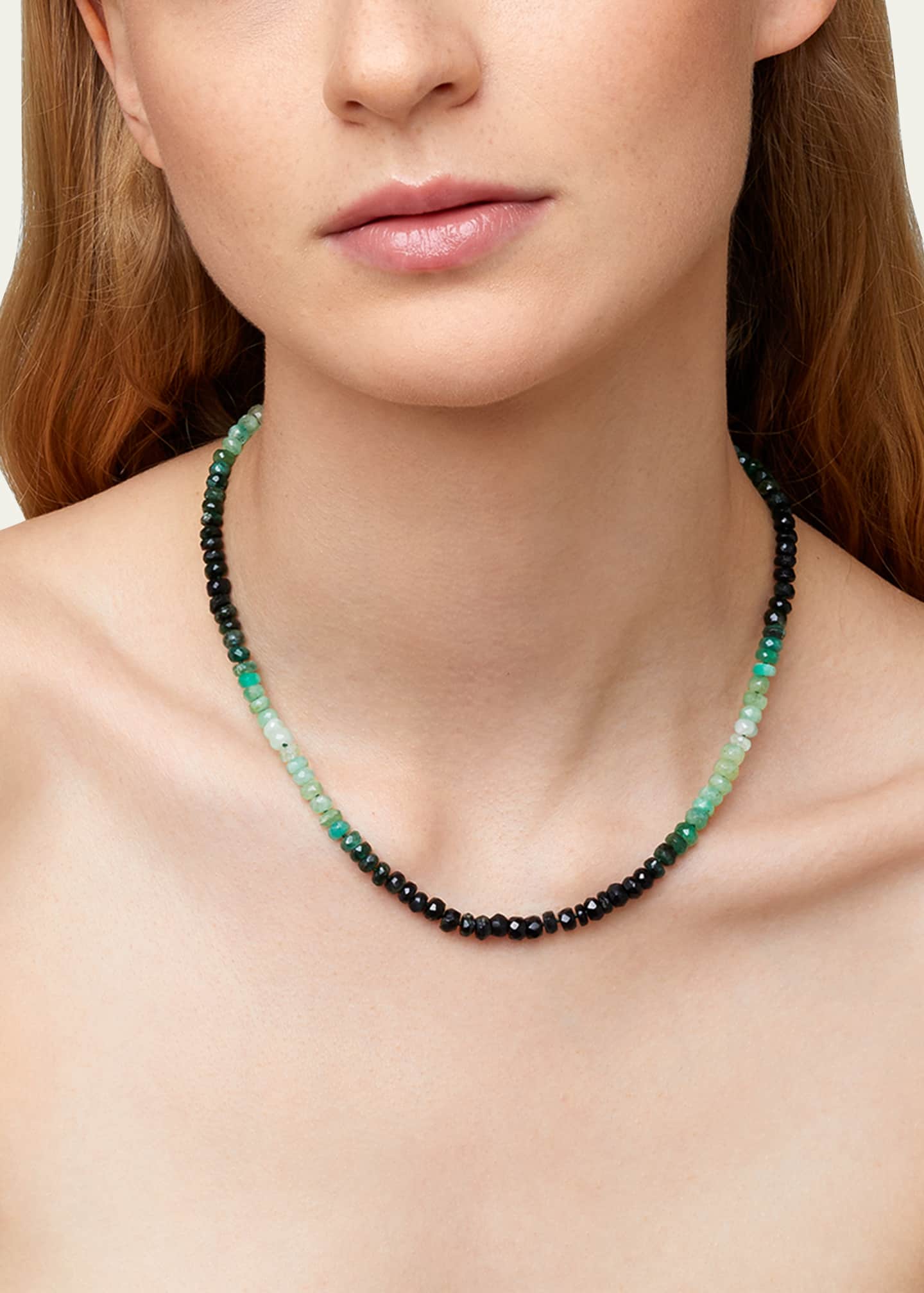 JIA JIA Ombre Emerald Necklace - Bergdorf Goodman