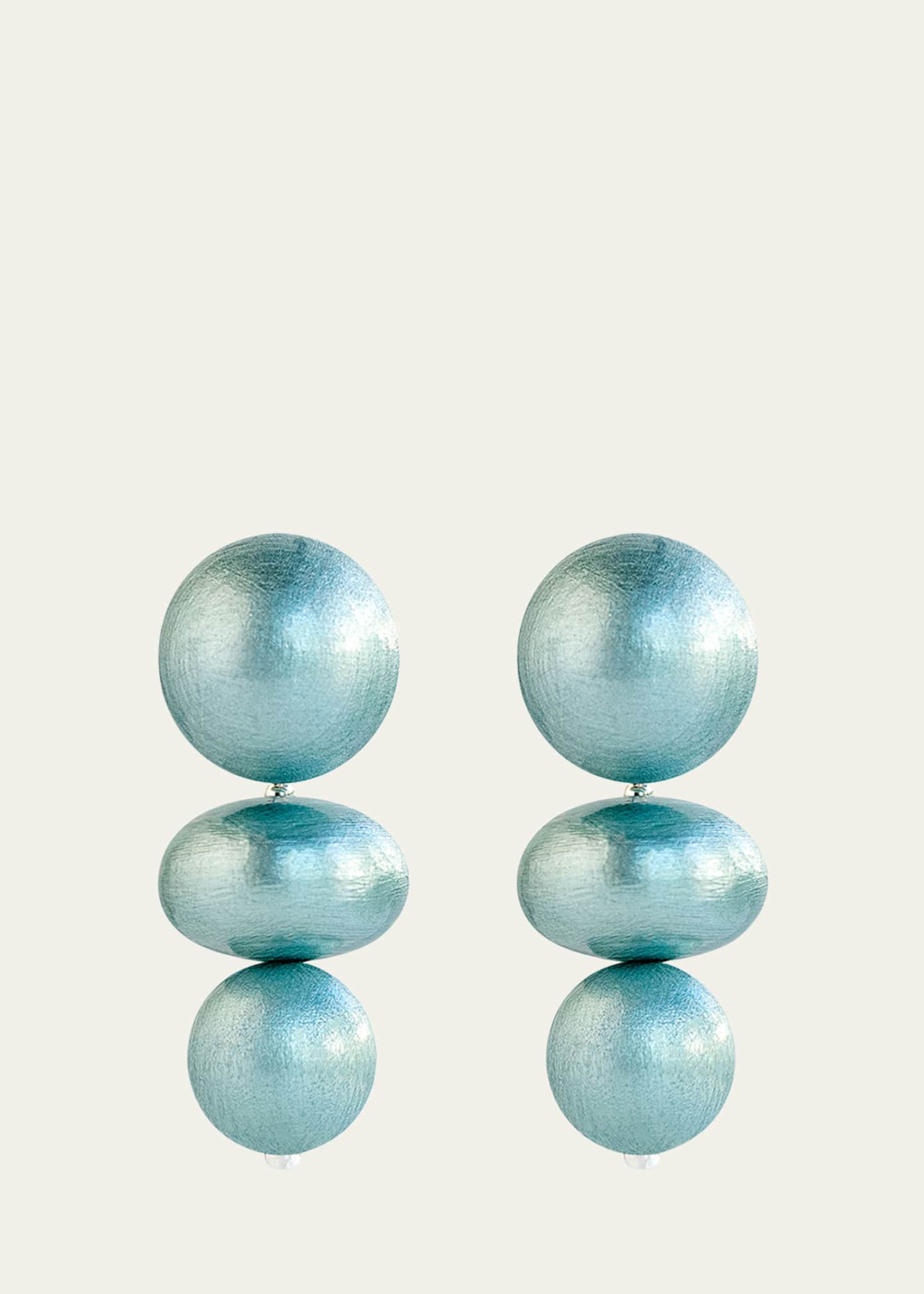 Nola Aqua Blue Earrings