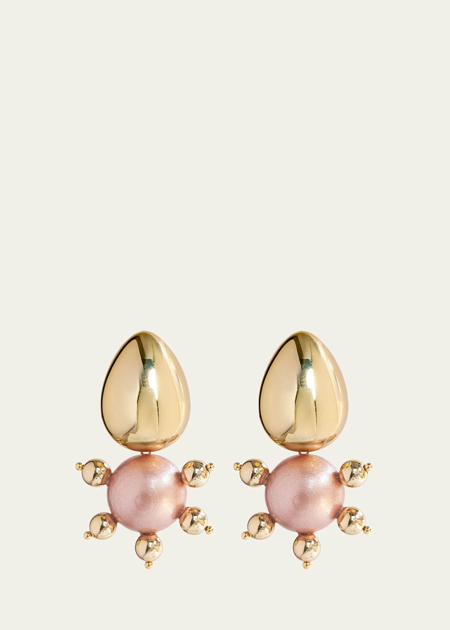 Saule Label Tulia Noble Blush Earrings