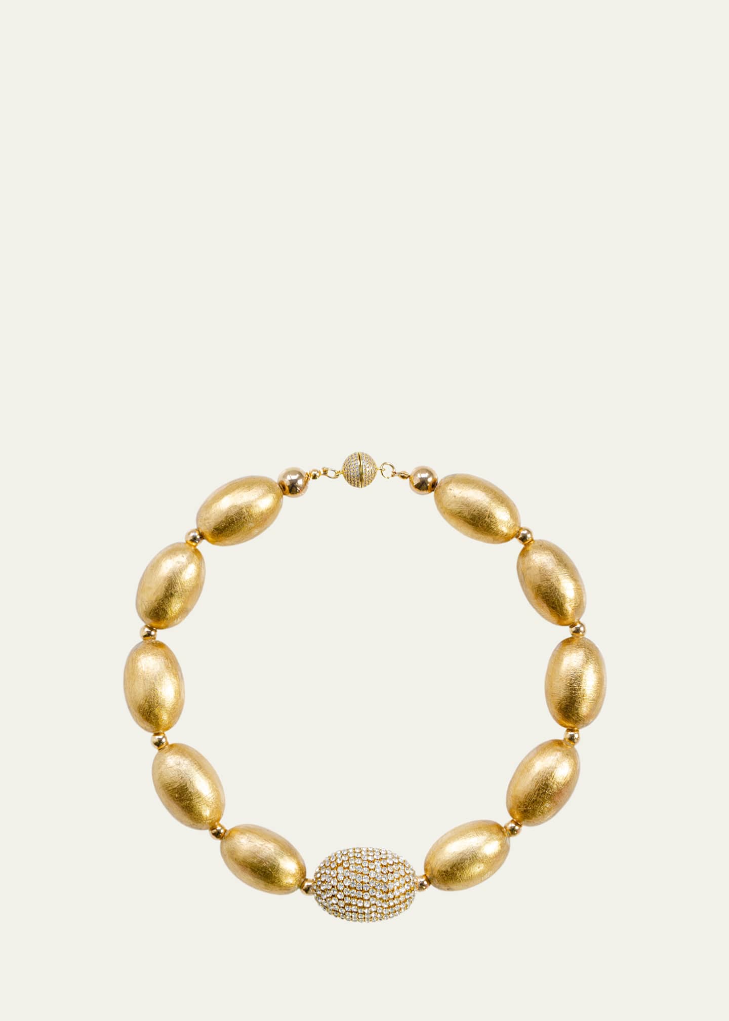 Saule Label Cherie 18" Necklace in Gold Glimmer Image 1 of 2