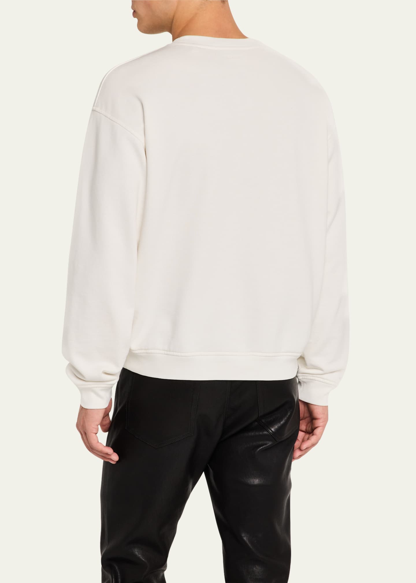 FRAME x Ritz Paris x Ritz Paris Men's Tonal Sweatshirt Image 3 of 5