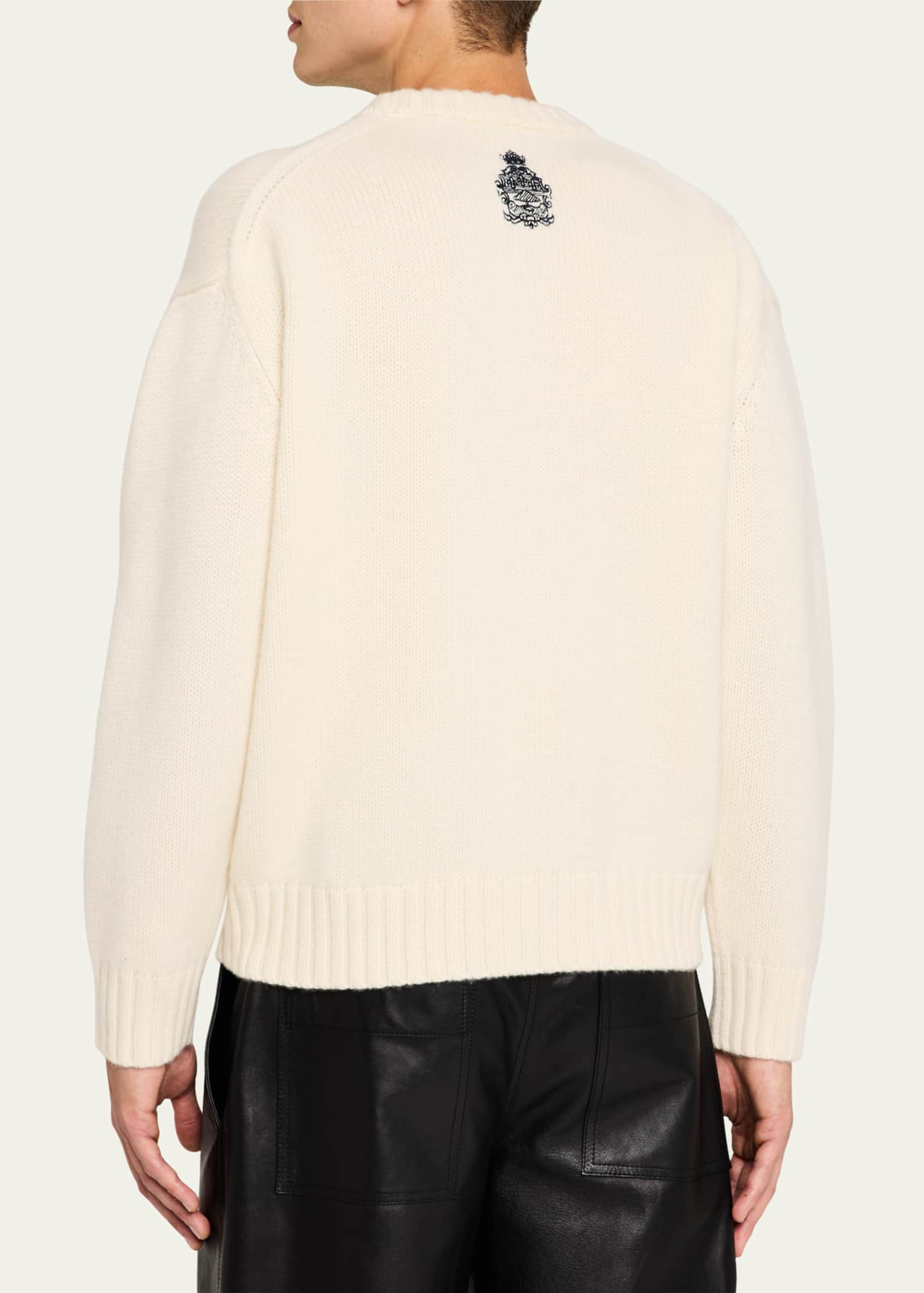 FRAME x Ritz Paris x Ritz Paris Men's Cashmere Sweater Image 3 of 5