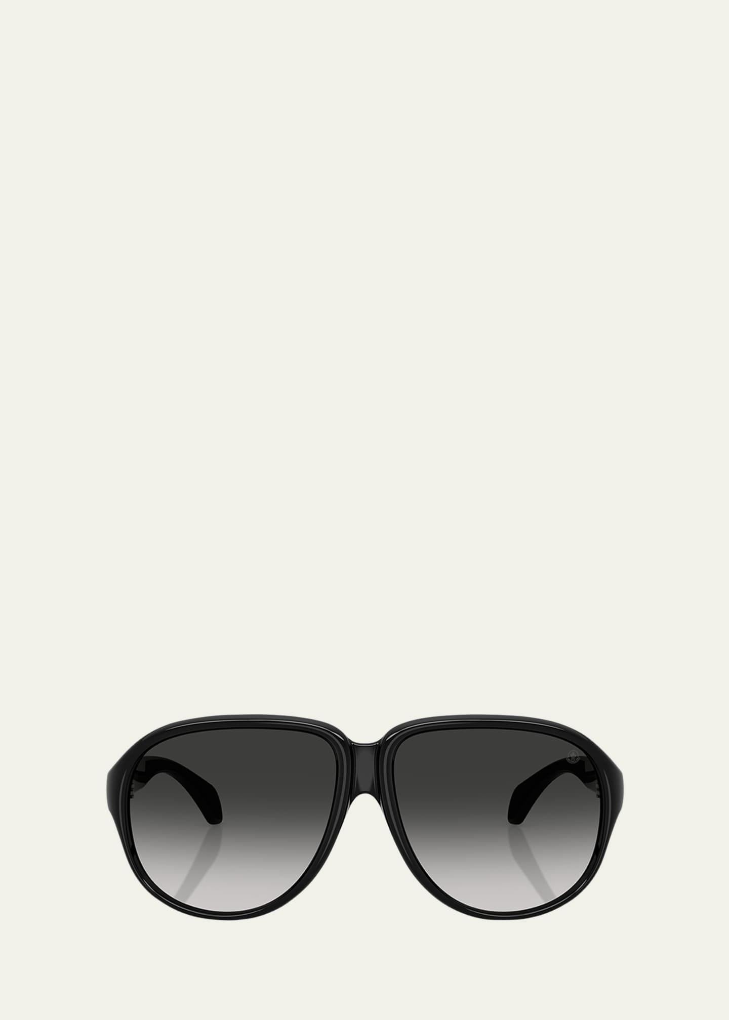 Moncler Men's ME8001 Aviator Sunglasses - Bergdorf Goodman