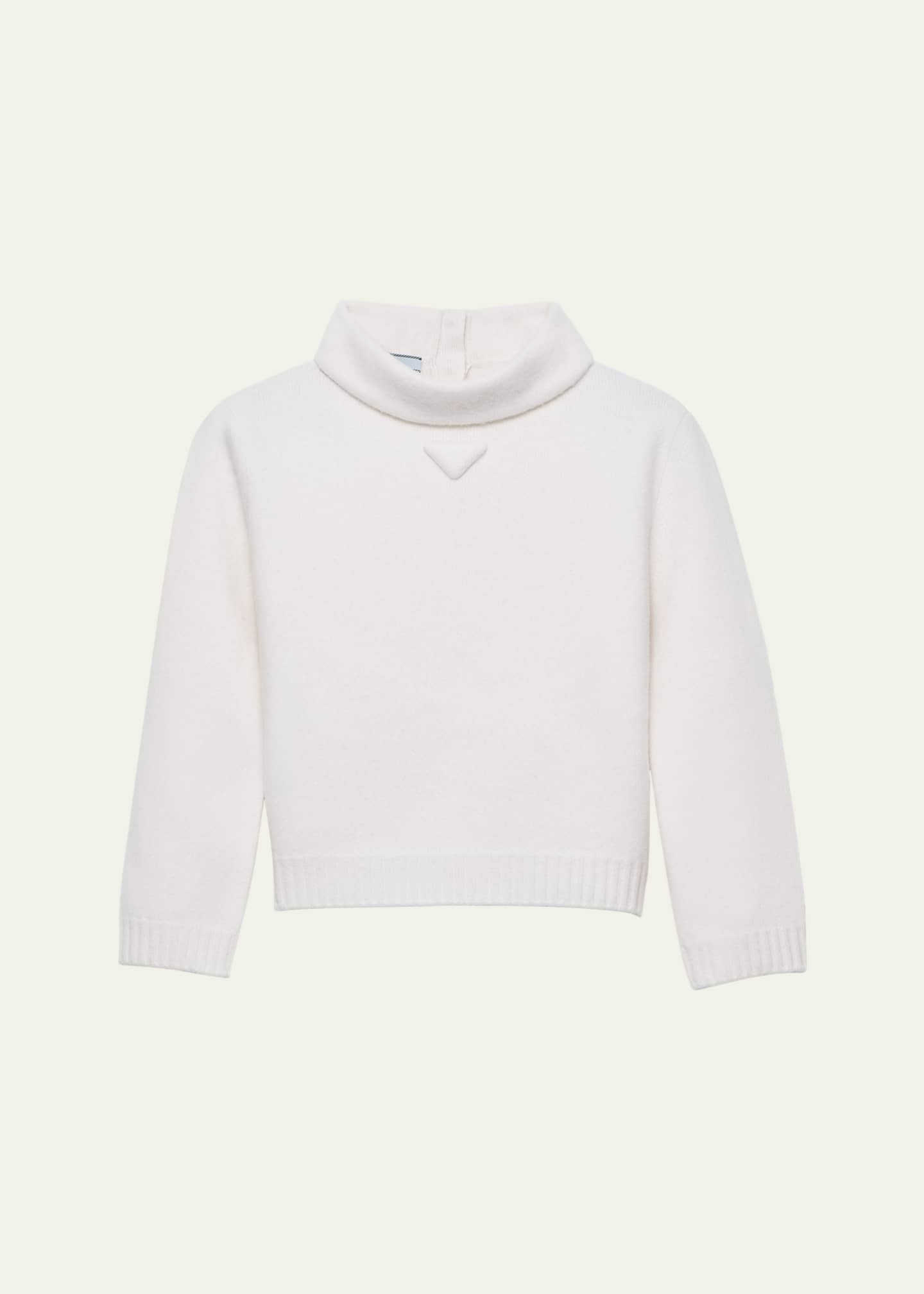 Prada Turtleneck Lambswool Knit Sweater Image 1 of 4