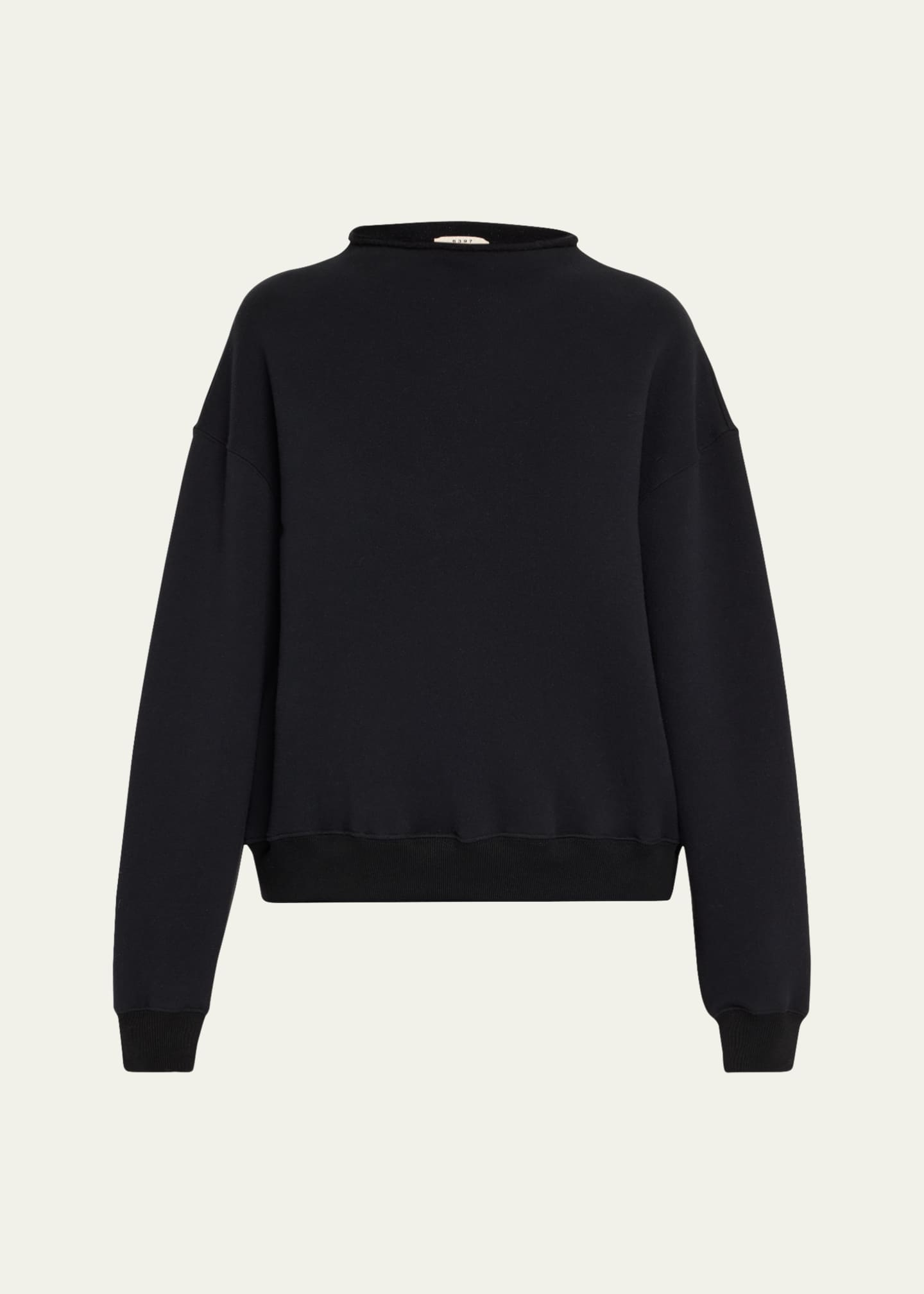 Rolled Neck Sweatshirt