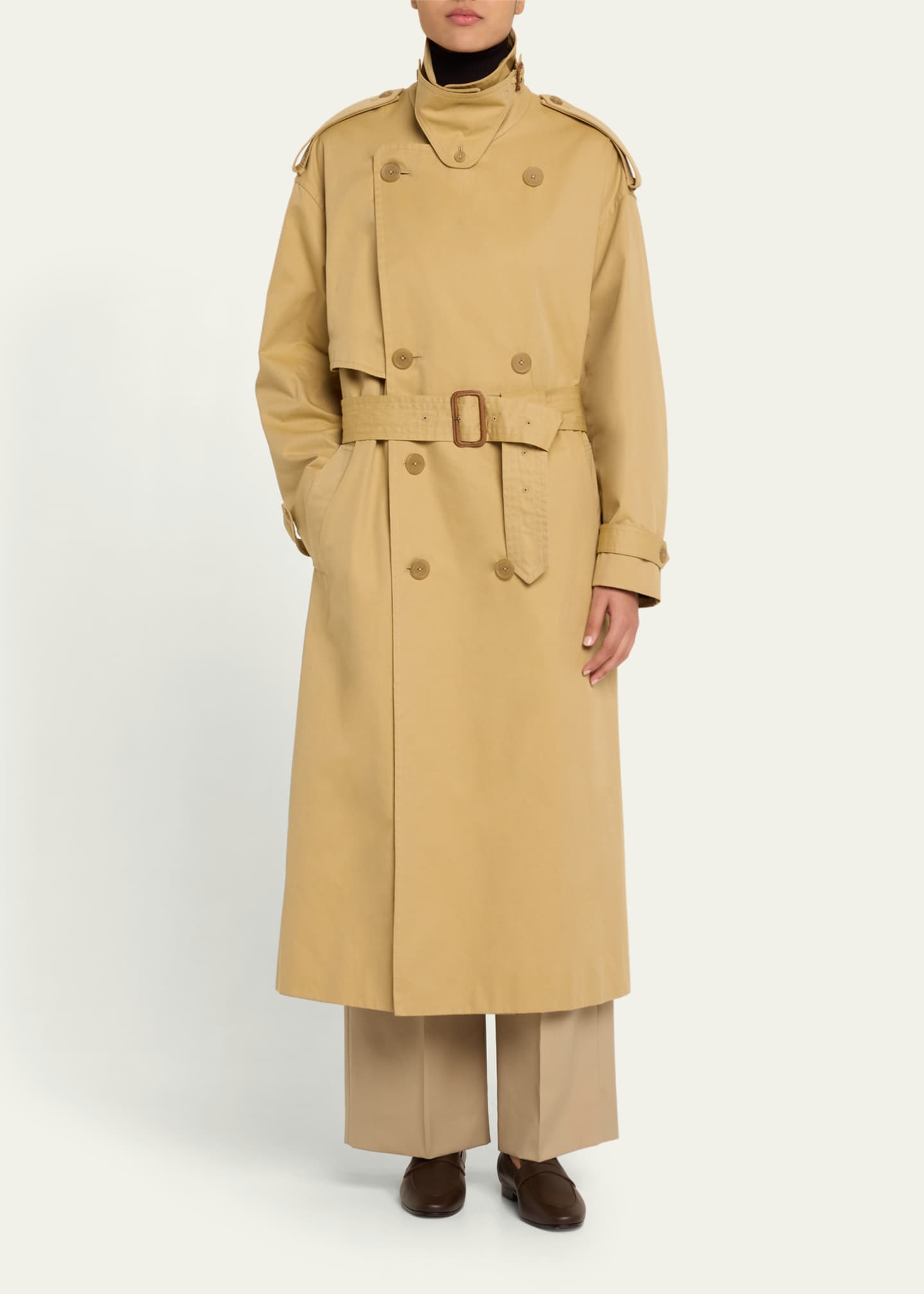 6397 Belted Trench Coat Image 2 of 5