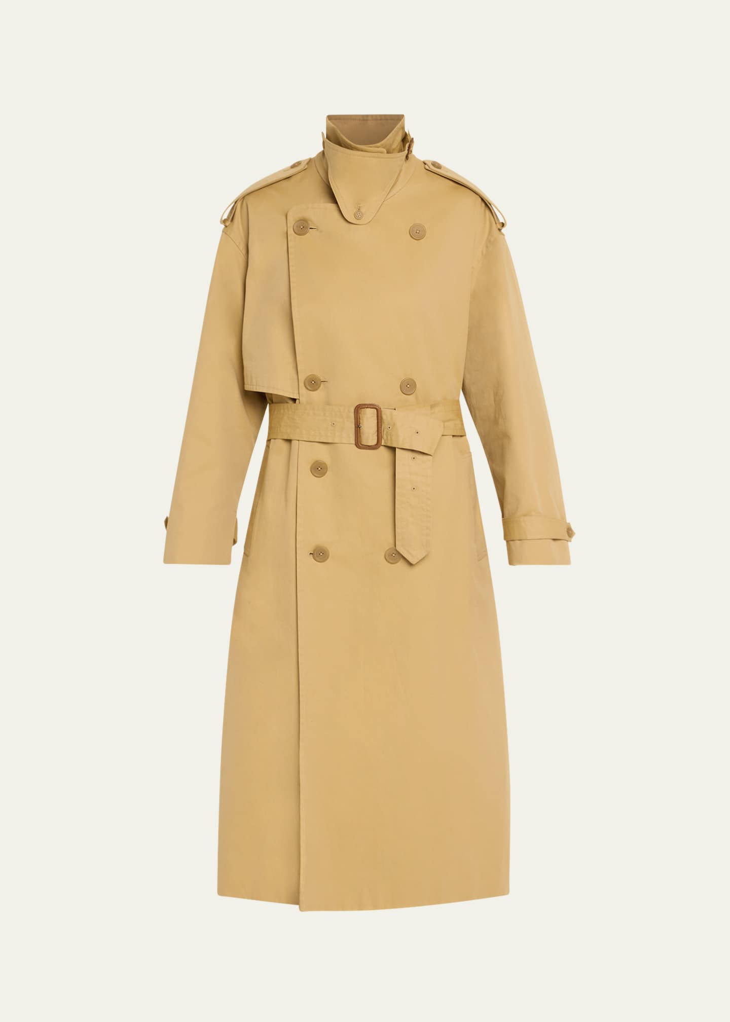 6397 Belted Trench Coat Image 1 of 5