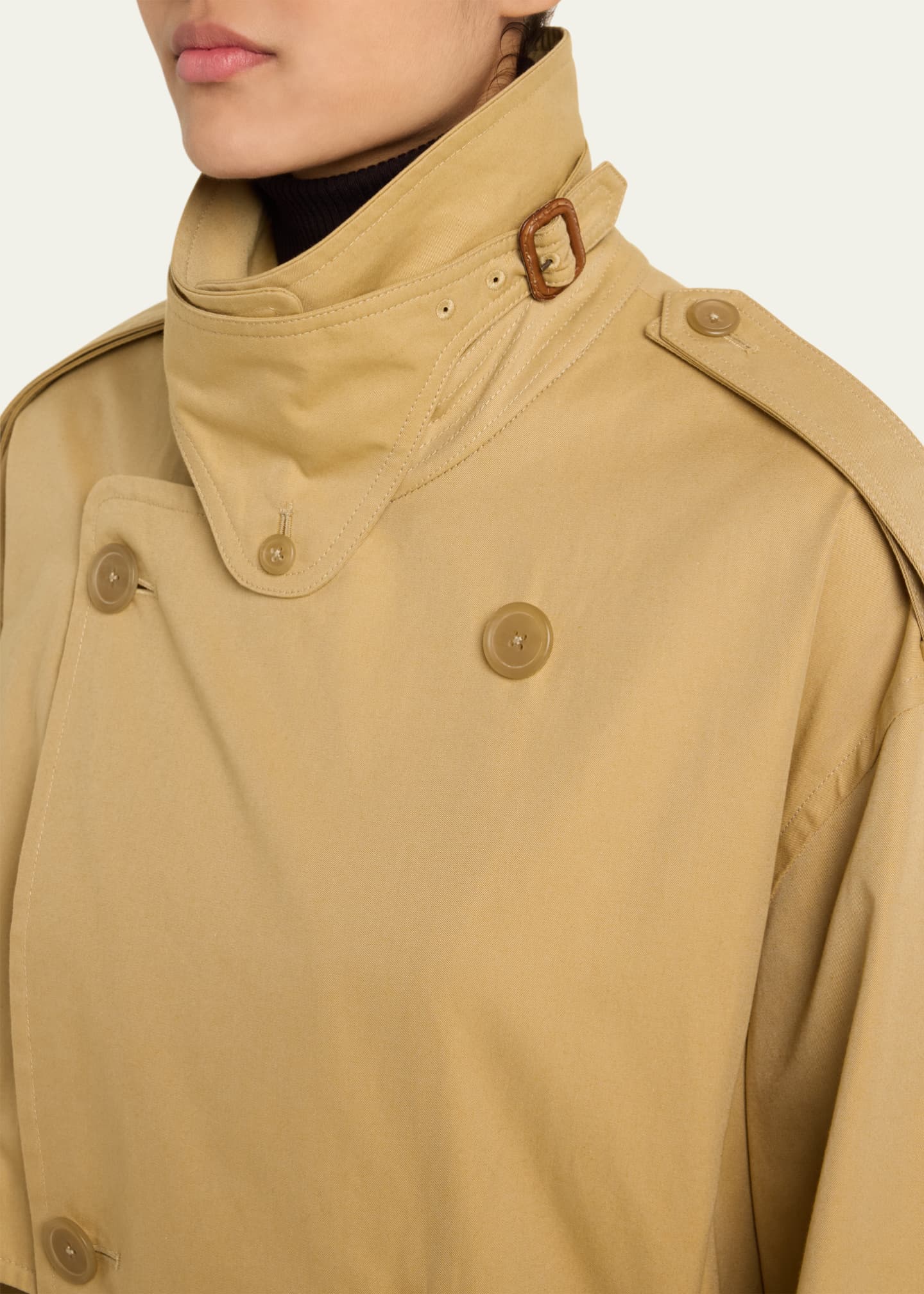 6397 Belted Trench Coat Image 5 of 5