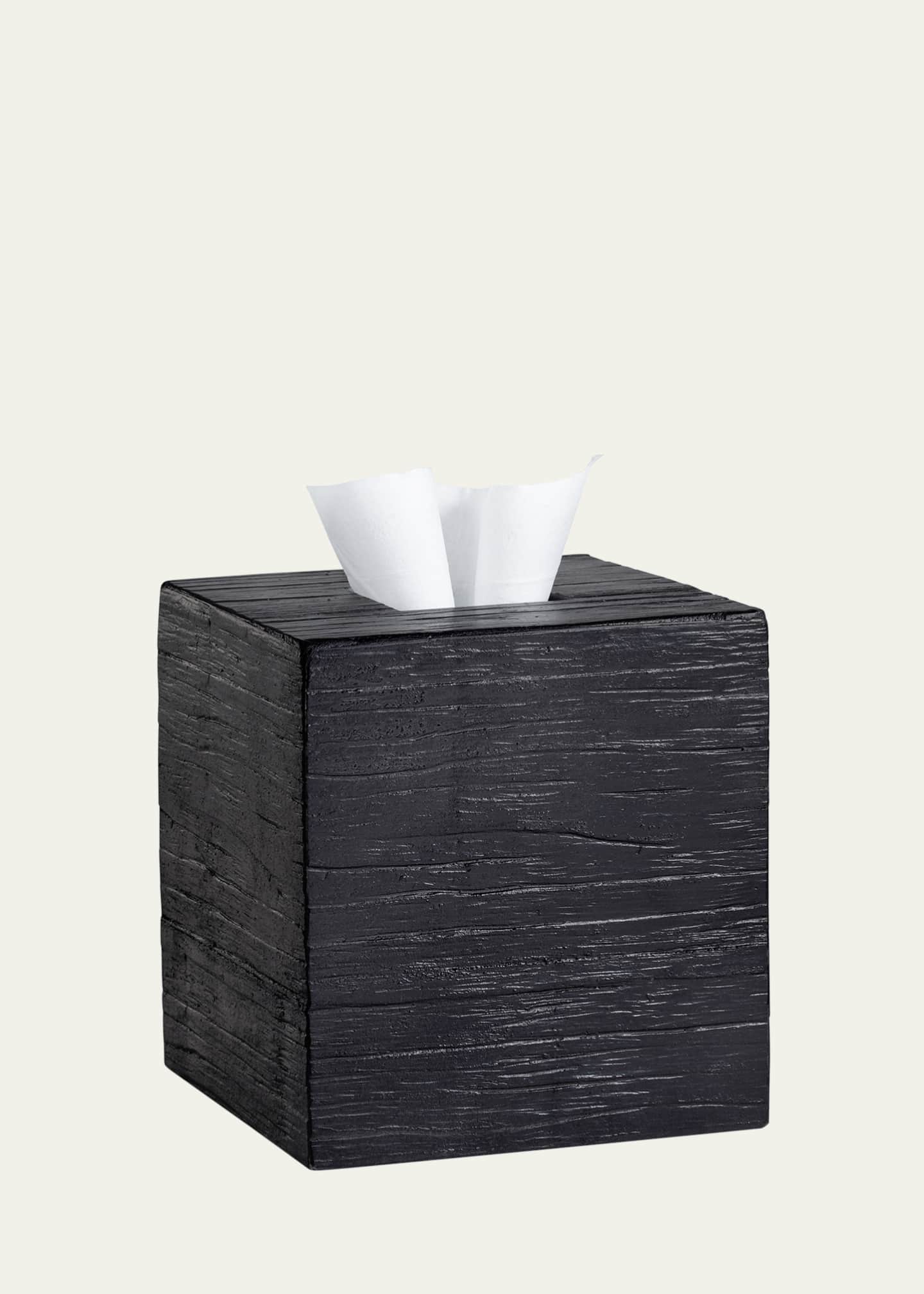 Labrazel Shou Sugi Ban Resin Tissue Box Cover Image 1 of 2
