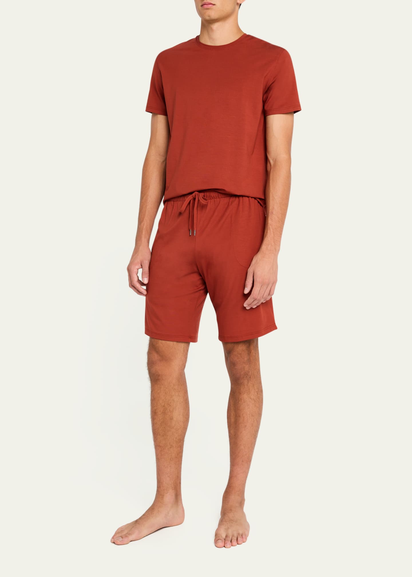 Derek Rose Men's Basel A8 Crewneck T-Shirt Image 2 of 5