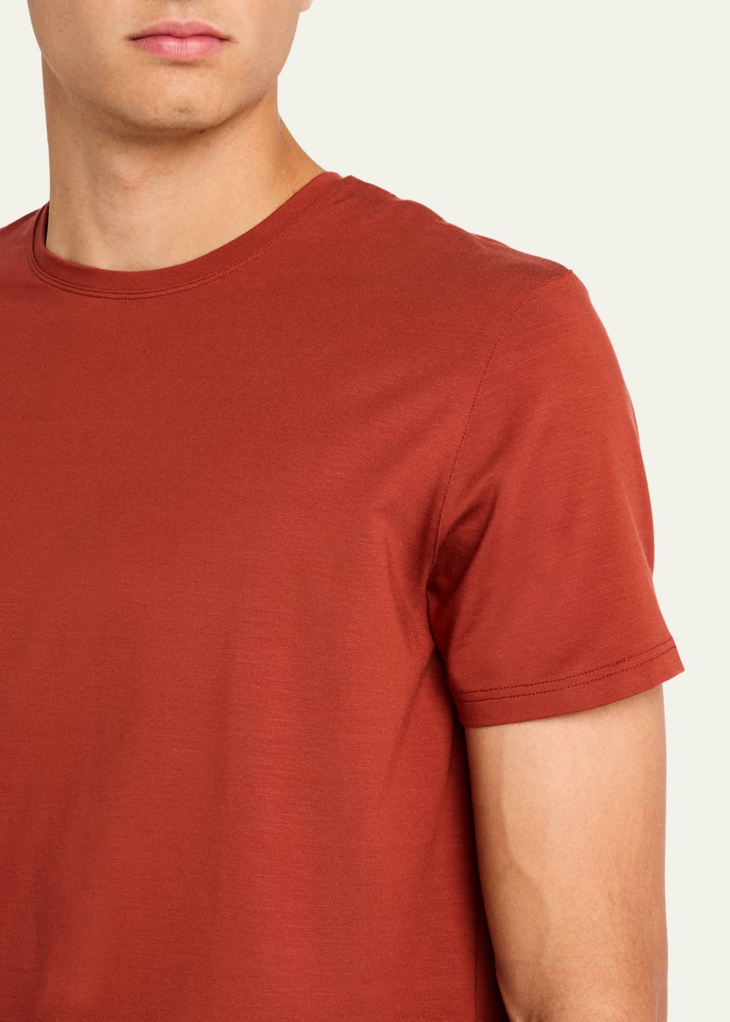 Derek Rose Men's Basel A8 Crewneck T-Shirt Image 5 of 5