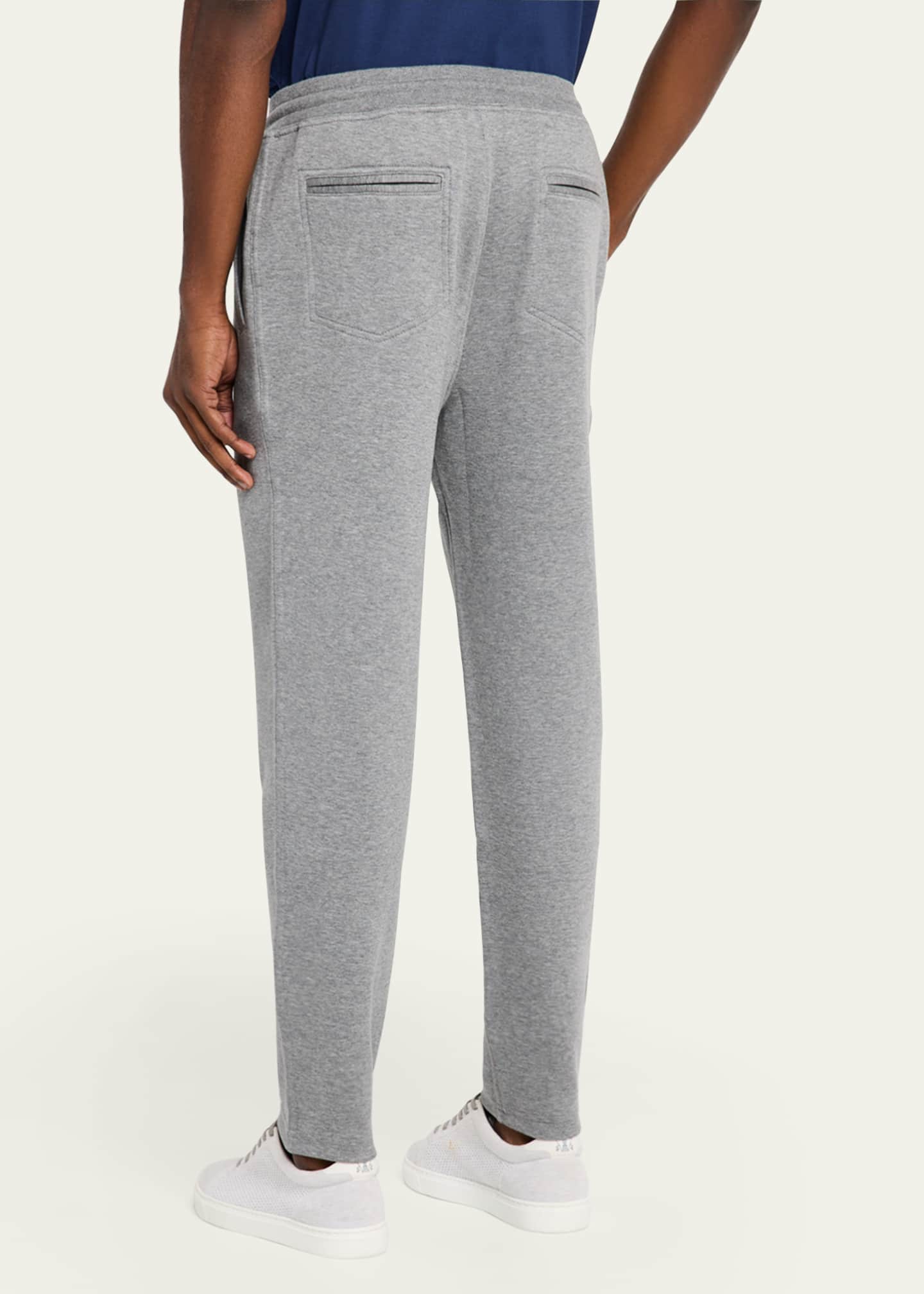 Brunello Cucinelli Men's Tapered-Leg Drawstring Sweatpants Image 3 of 5