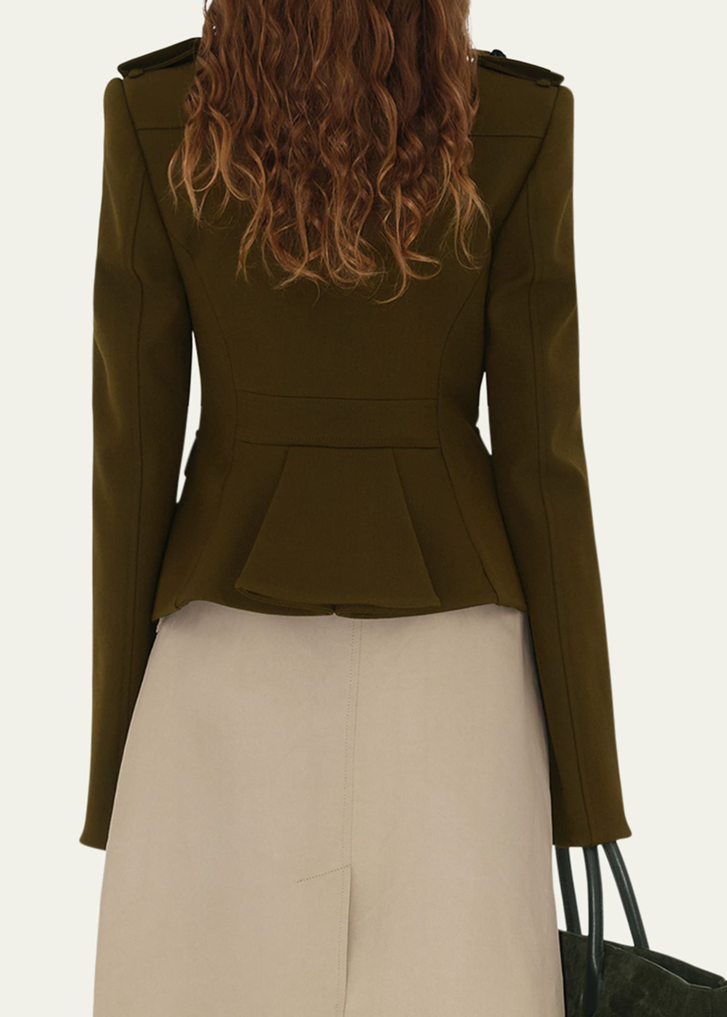Burberry Military Structured Jacket Image 3 of 4