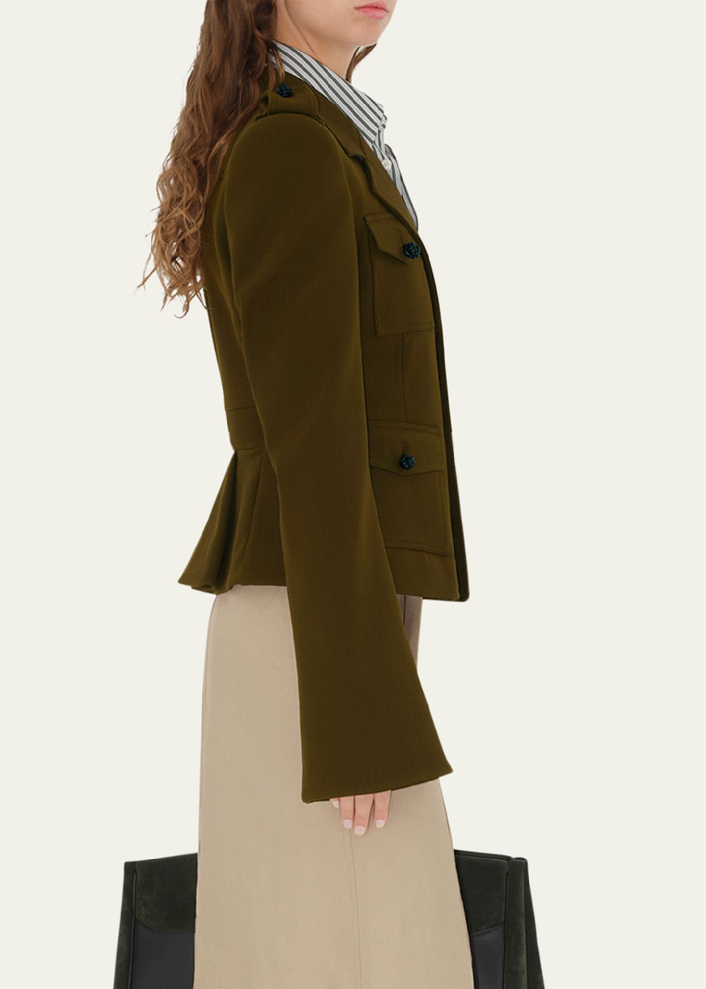 Burberry Military Structured Jacket Image 4 of 4