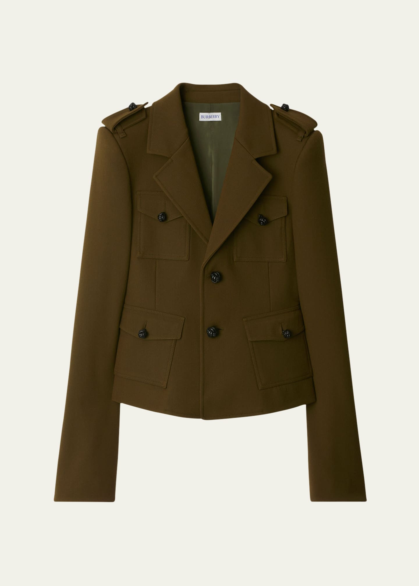Burberry Military Structured Jacket Image 1 of 4