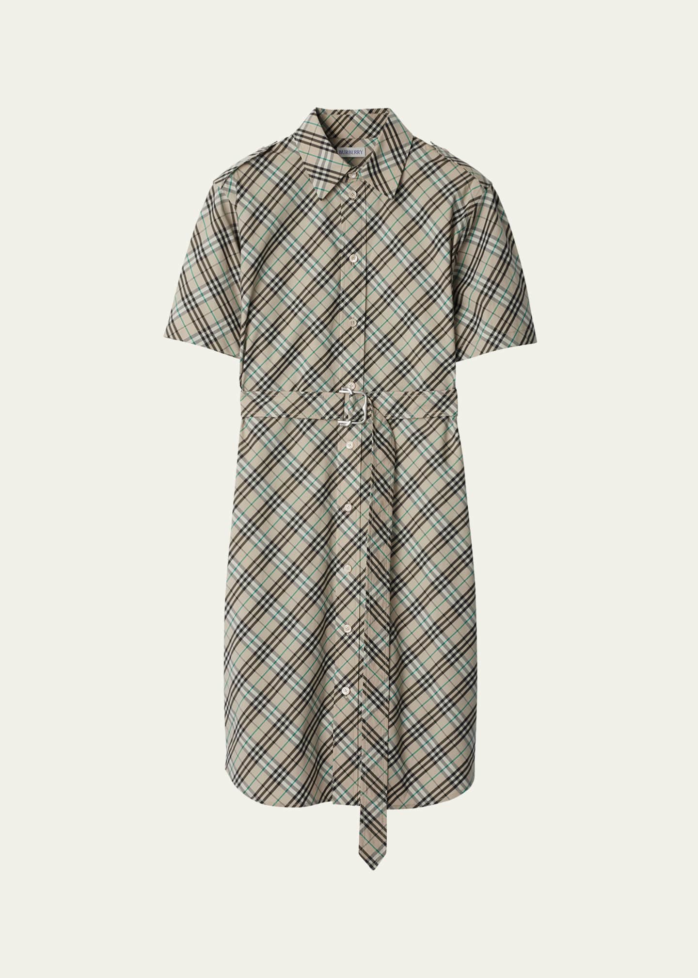 Burberry t shirt dress deals