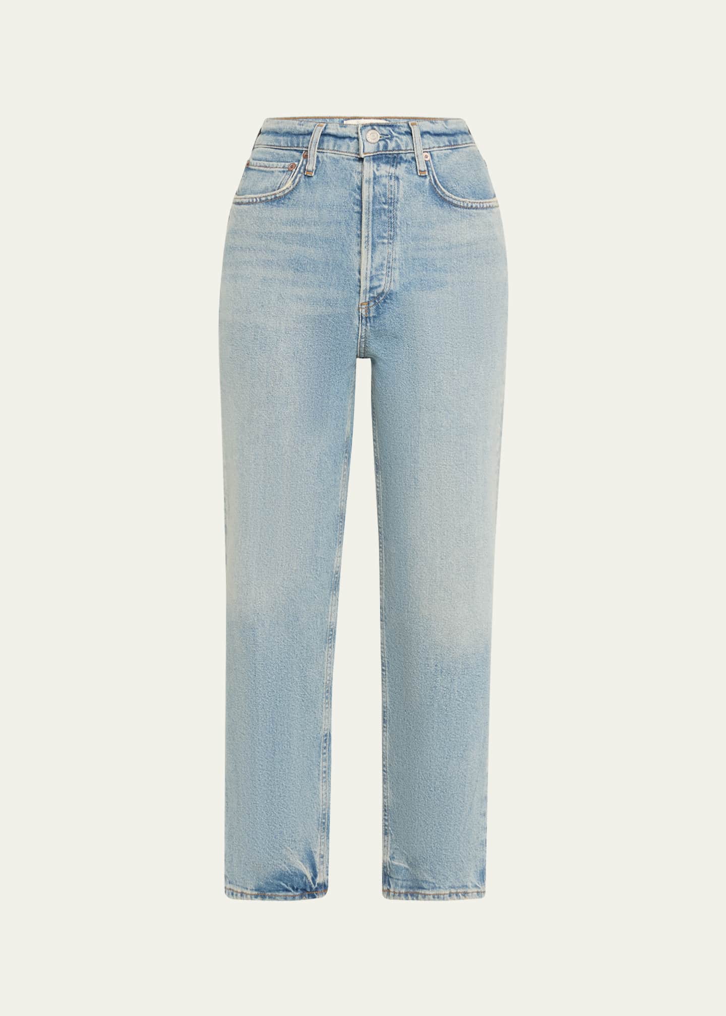 AGOLDE 90s Pinch Waist Cropped Jeans Image 1 of 5