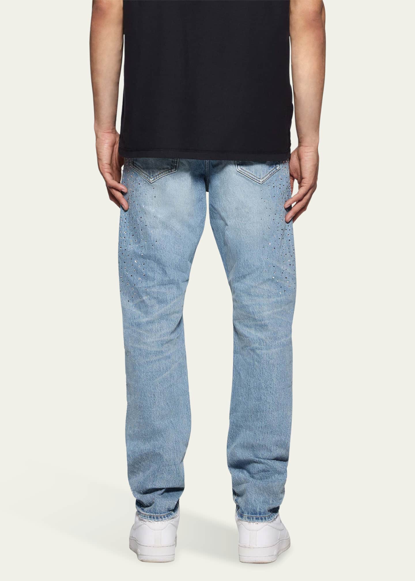 PURPLE Men's Holloway Vintage Crystal Jeans Image 3 of 3