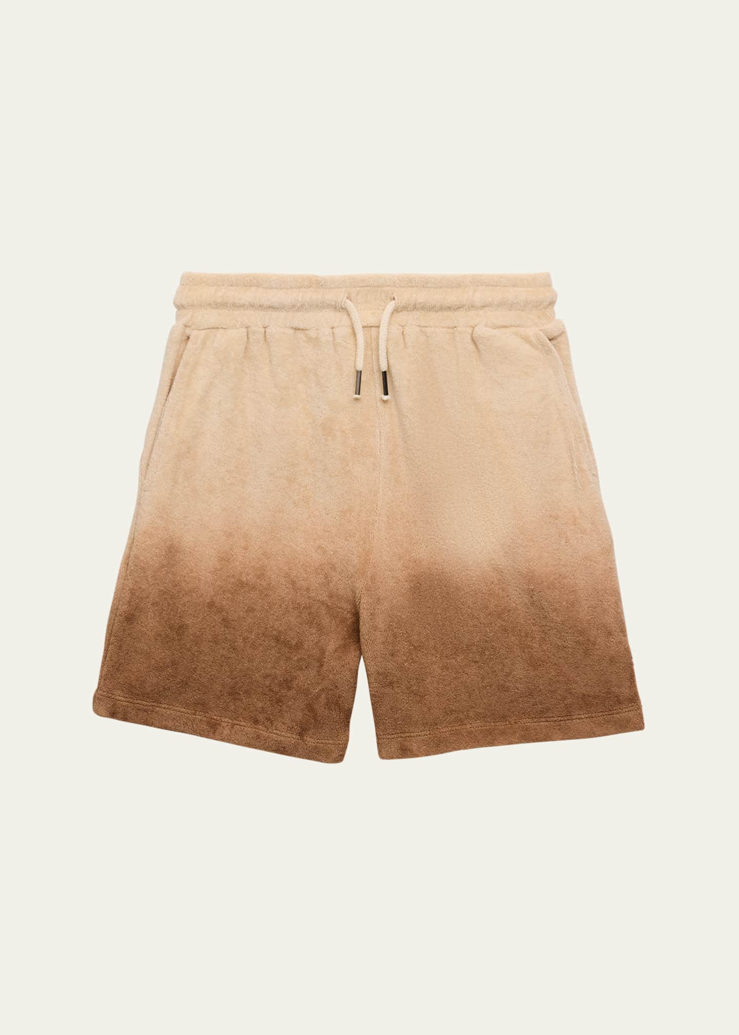 Molo Boy's Abay Ombre Cotton Drawstring Shorts, Size 8-16 Image 1 of 3