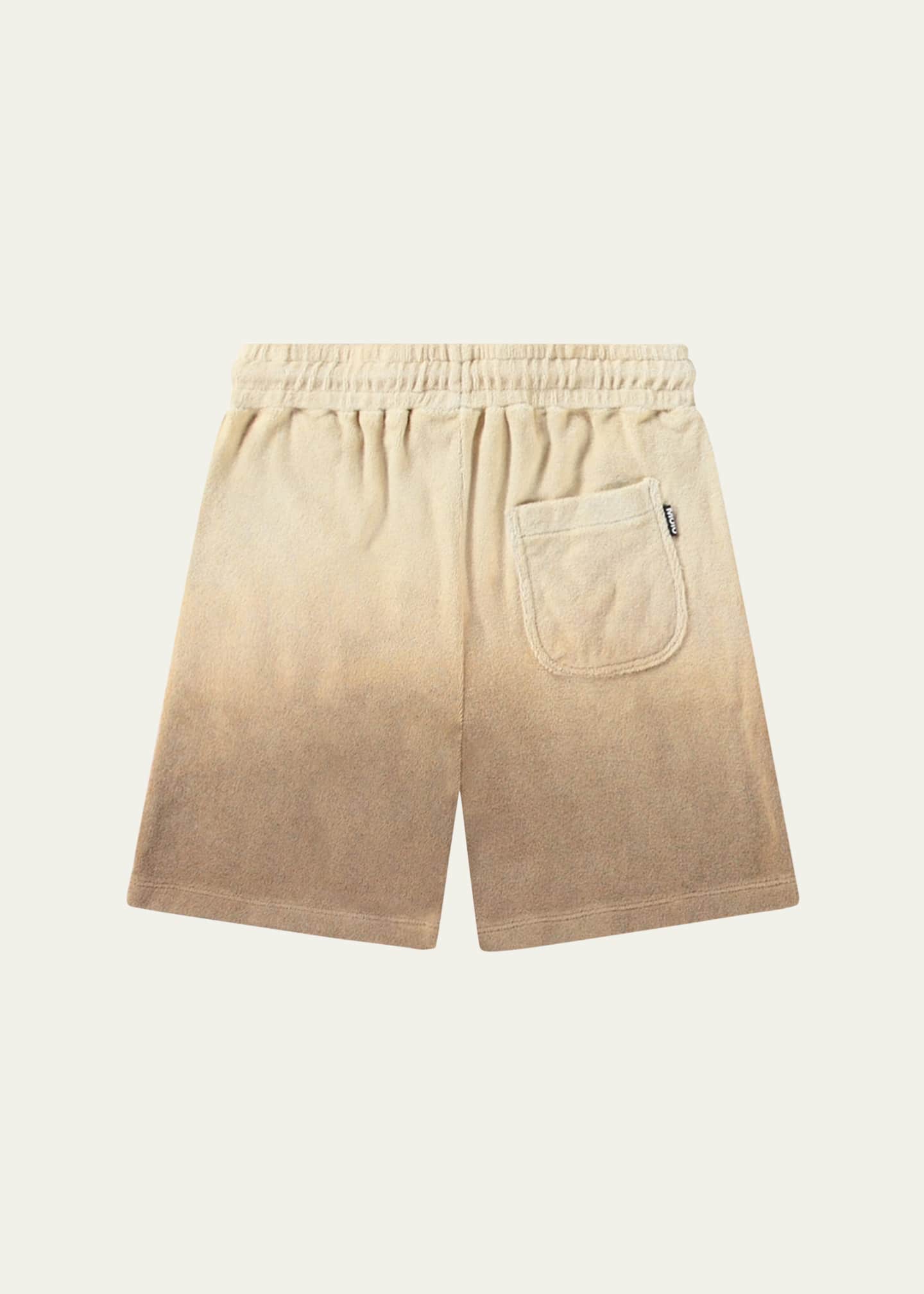 Molo Boy's Abay Ombre Cotton Drawstring Shorts, Size 3-7 Image 2 of 3