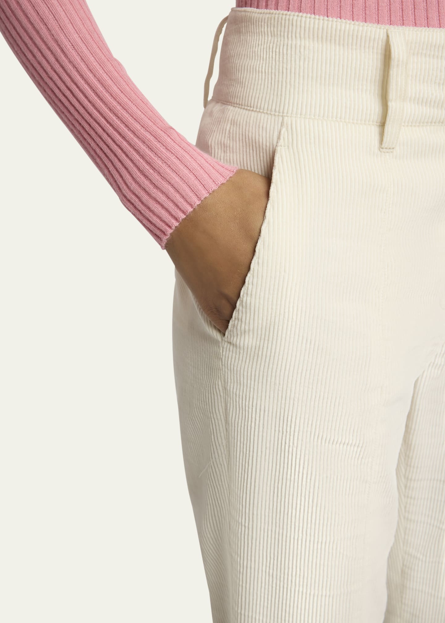 Gabriela Hearst Ianthe Corduroy Flared Pants Image 5 of 5