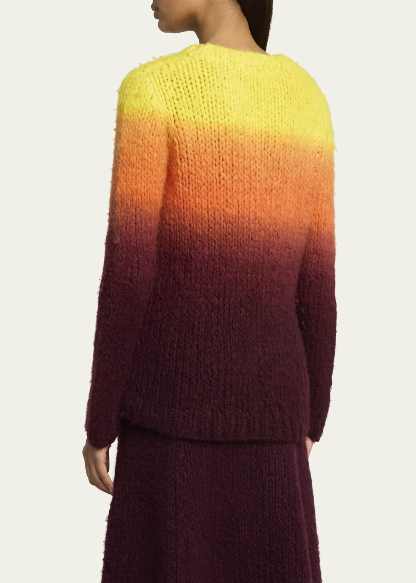 Gabriela Hearst Pallas Ombre Cashmere Sweater Image 3 of 5