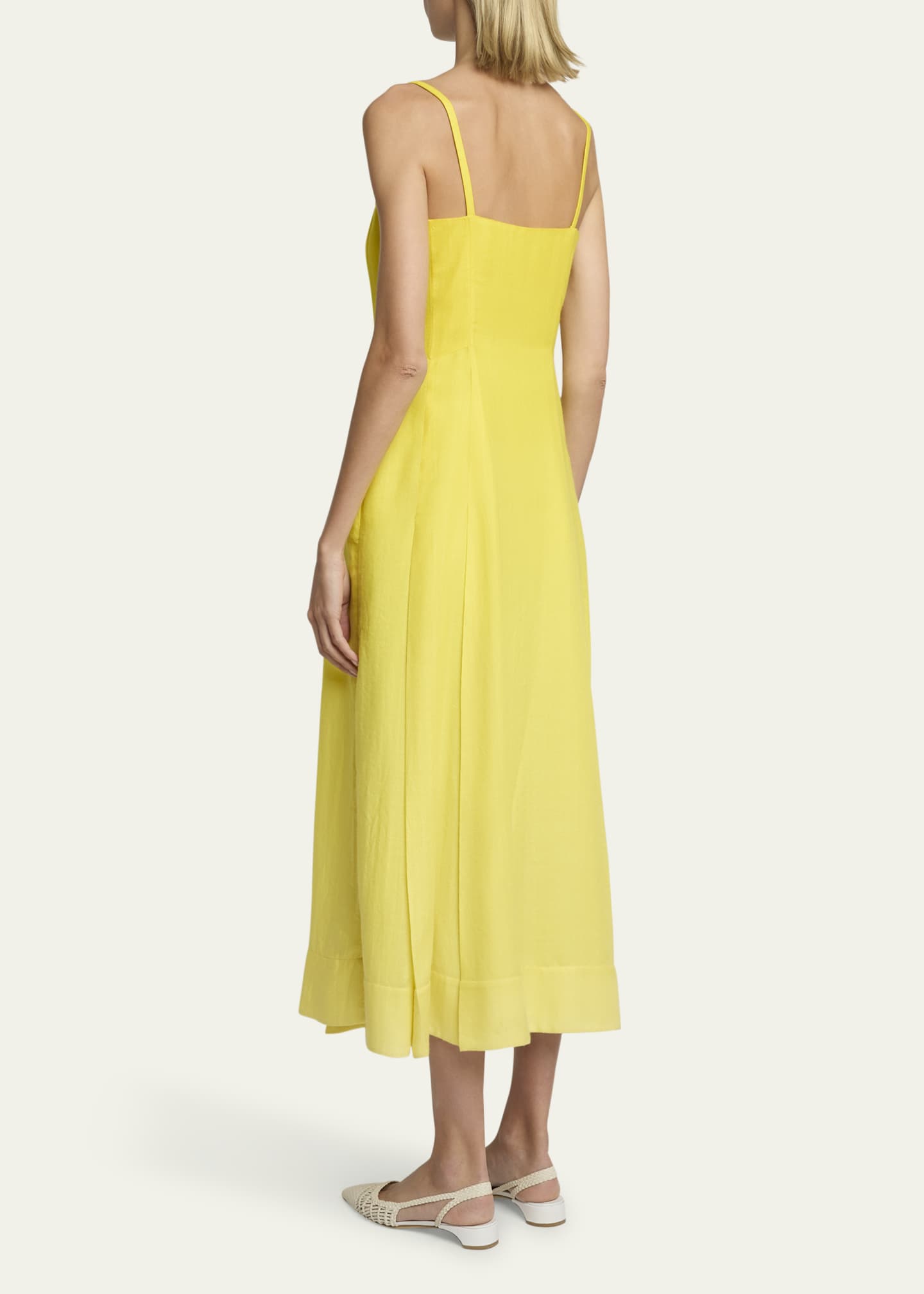 Gabriela Hearst Magritte Cashmere Midi Dress Image 3 of 5