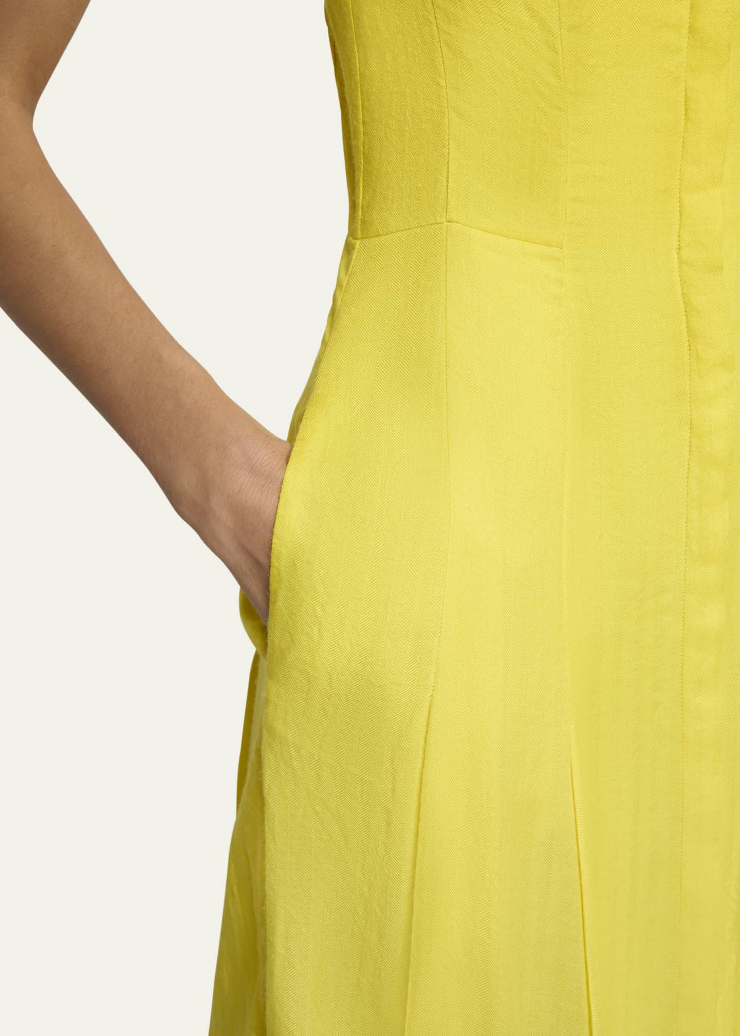 Gabriela Hearst Magritte Cashmere Midi Dress Image 5 of 5