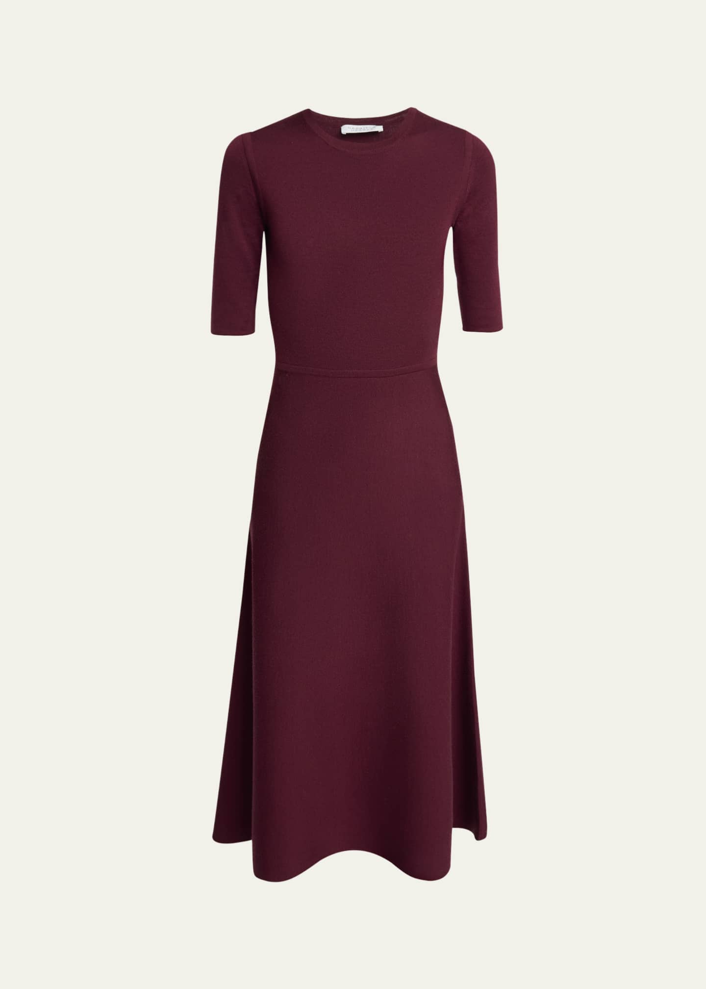 Gabriela Hearst Seymore Wool-Cashmere Maxi Dress Image 1 of 5