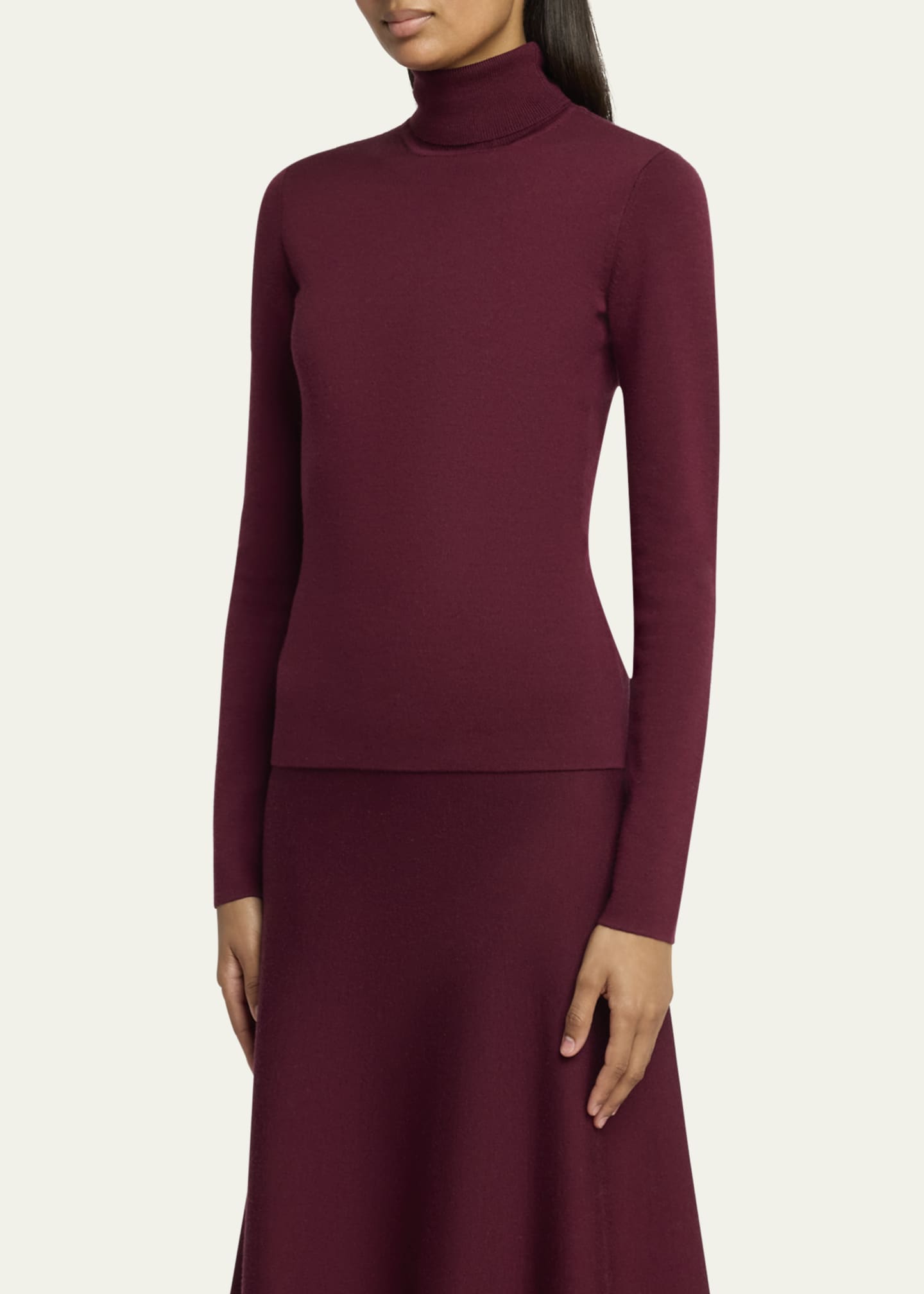 Gabriela Hearst May Wool Cashmere Turtleneck Image 4 of 5