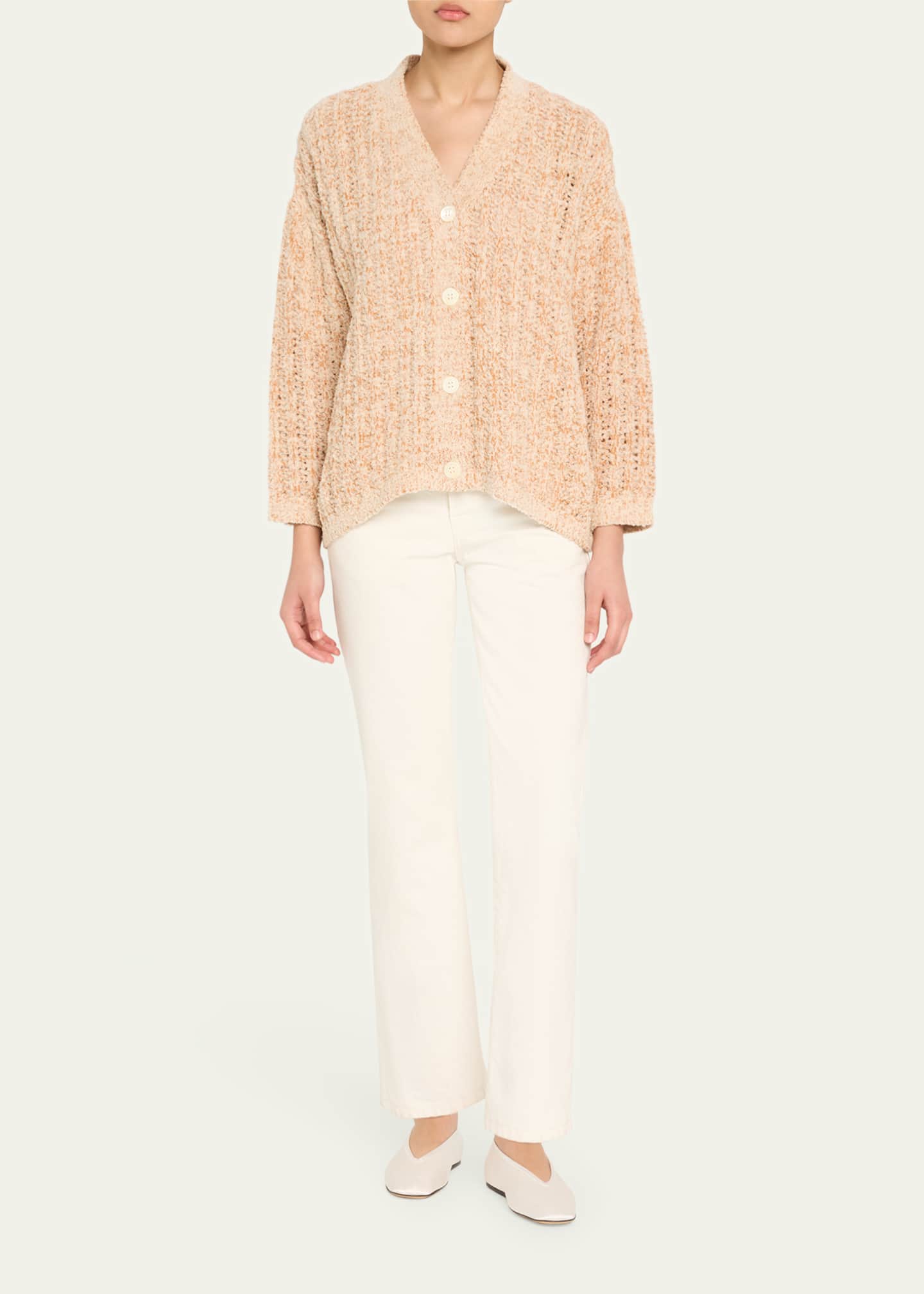 ZANKOV Beau Oversized Mohair Wool Cardigan Image 2 of 5
