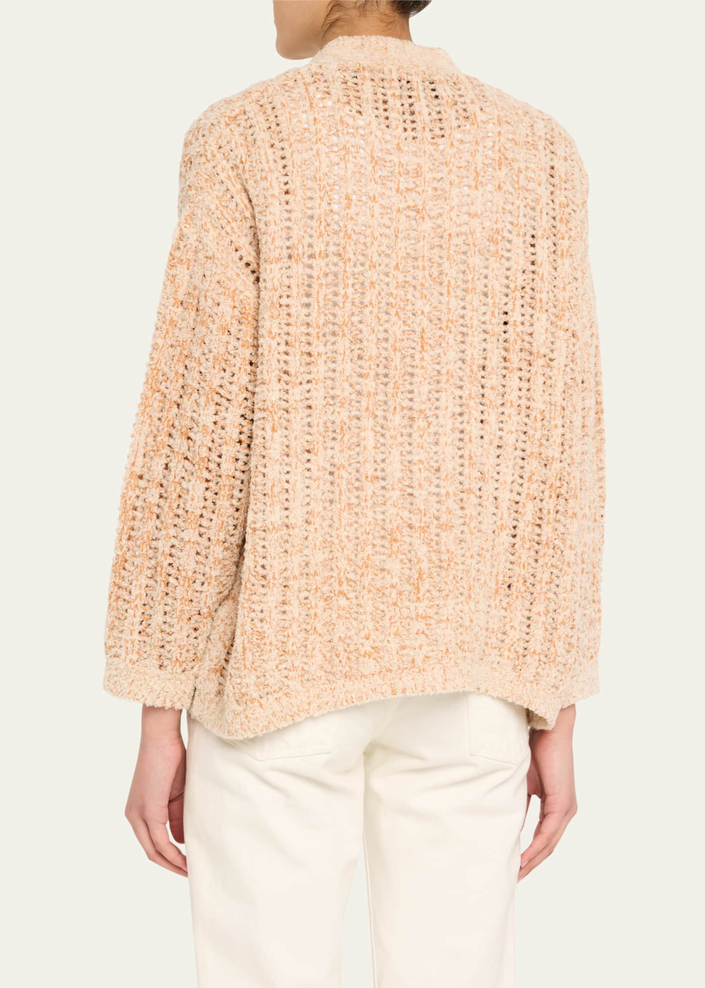 ZANKOV Beau Oversized Mohair Wool Cardigan Image 3 of 5
