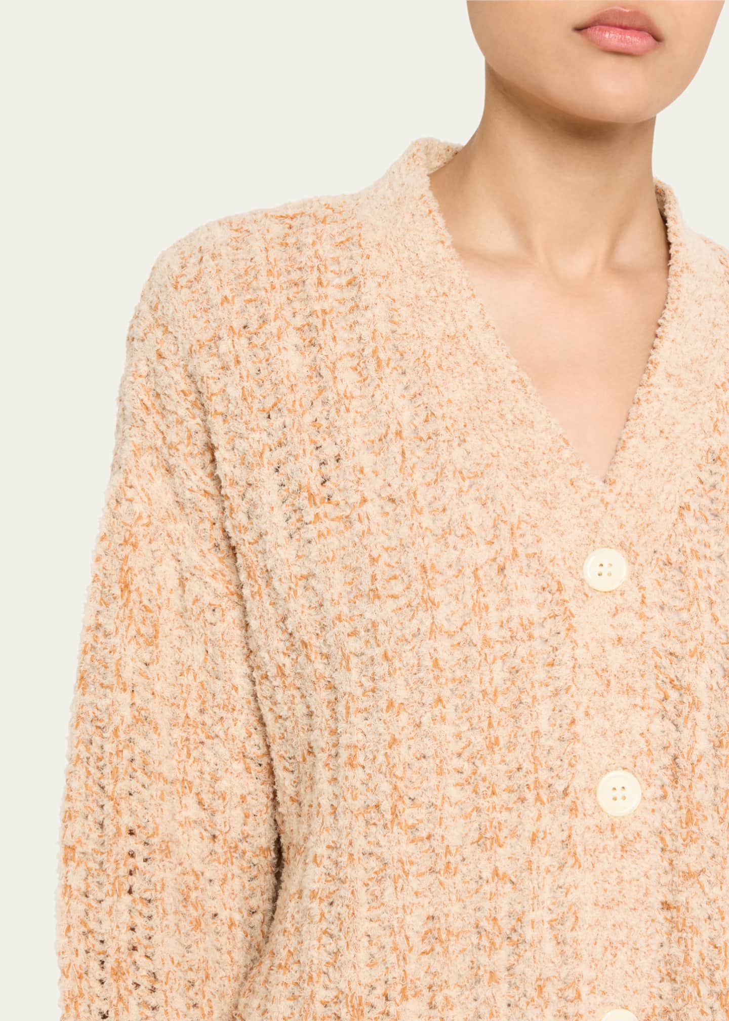 ZANKOV Beau Oversized Mohair Wool Cardigan Image 5 of 5