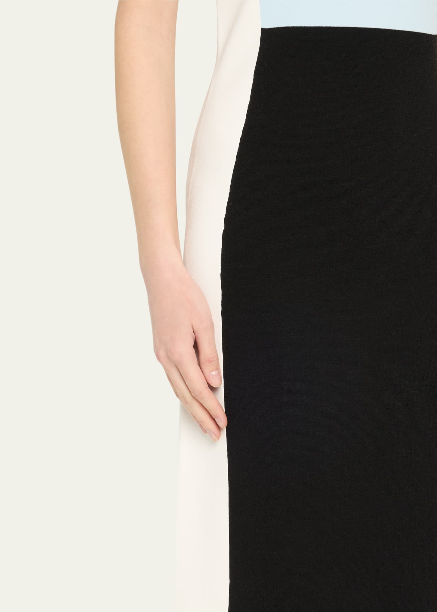 ZANKOV Daniella Colorblock Midi Dress Image 5 of 5