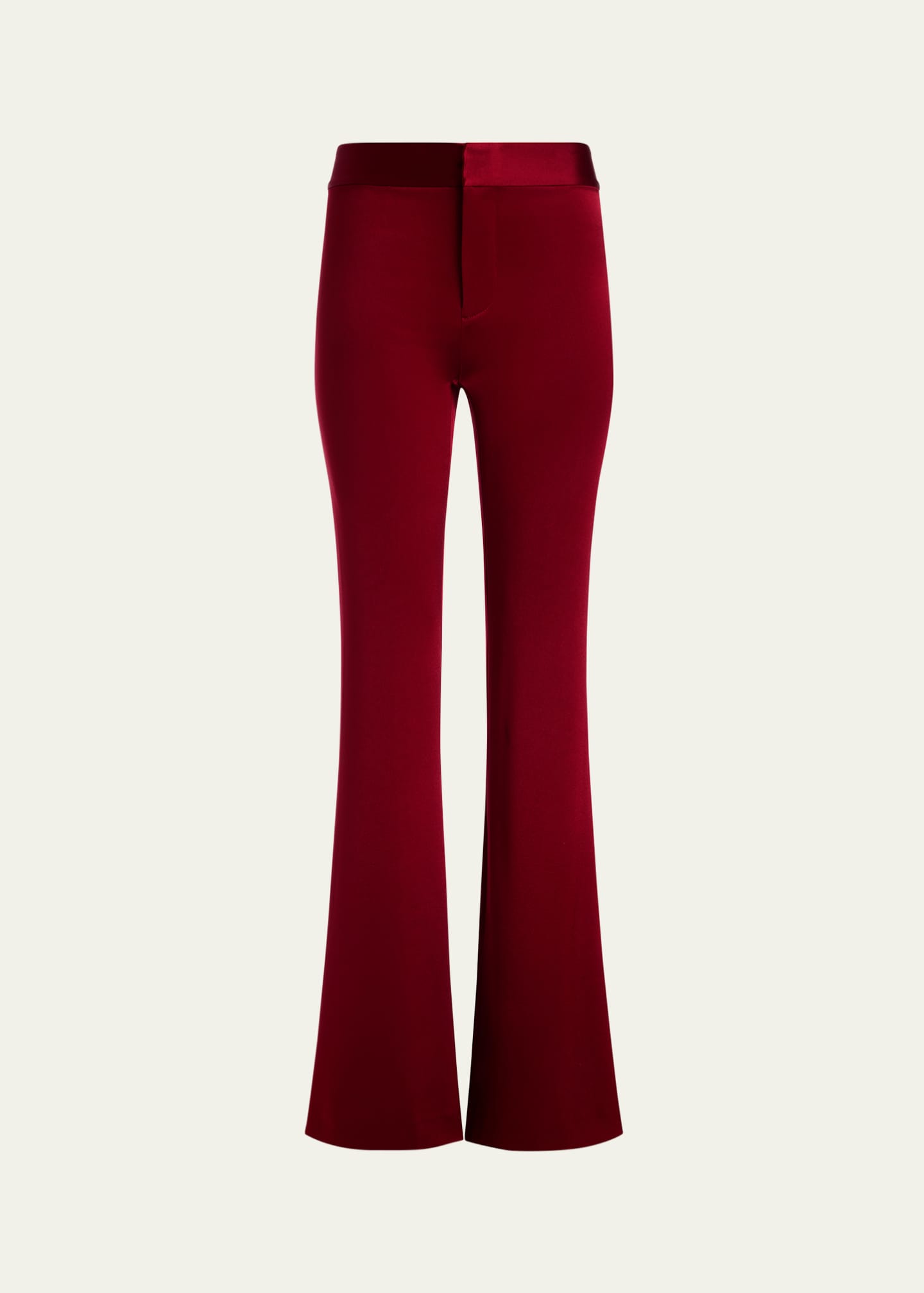 Alice + Olivia Andrew High-Rise Bootcut Slim Pants Image 1 of 5