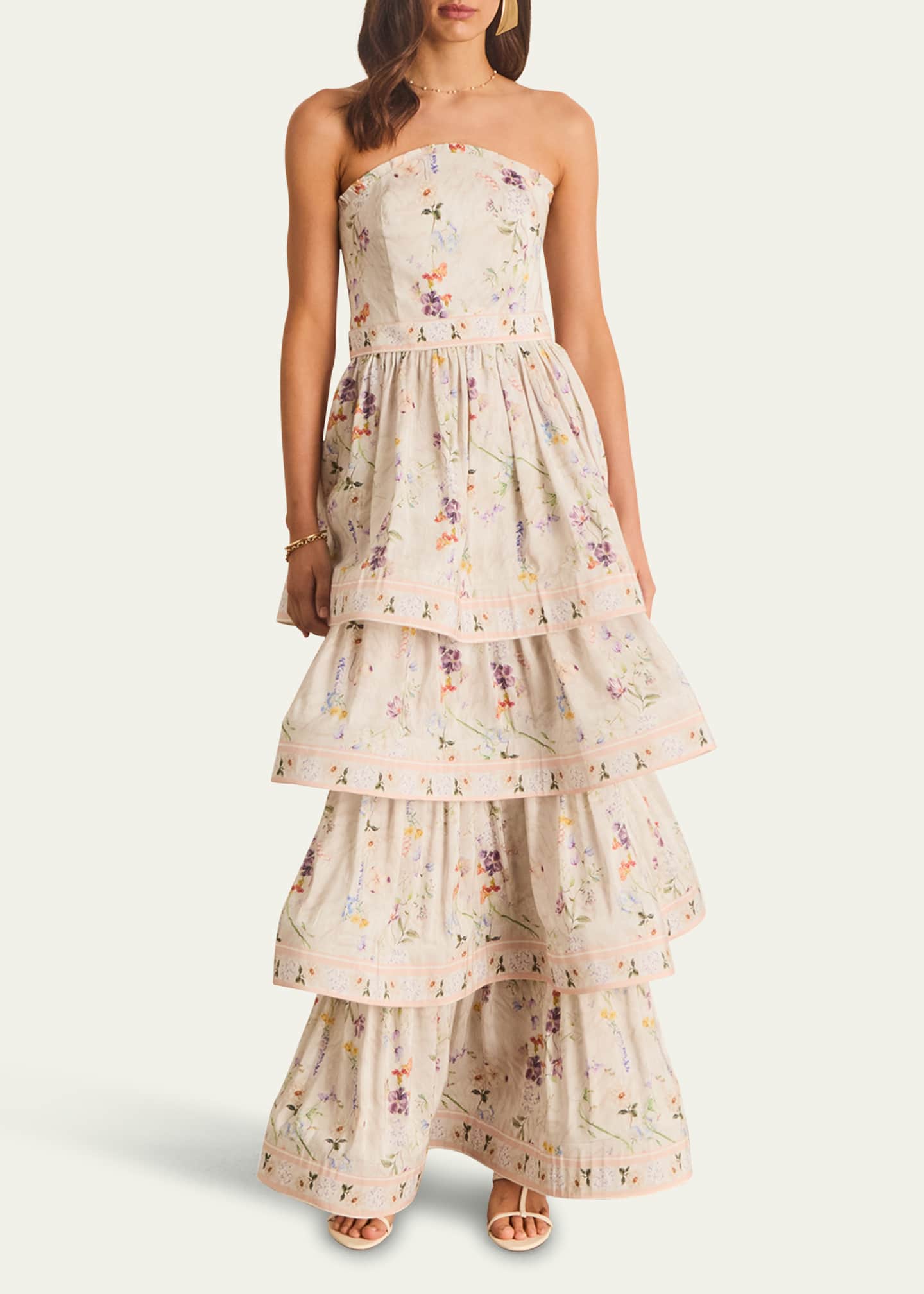 Aqua Blu Australia Heidi Strapless Maxi Dress - Bergdorf Goodman