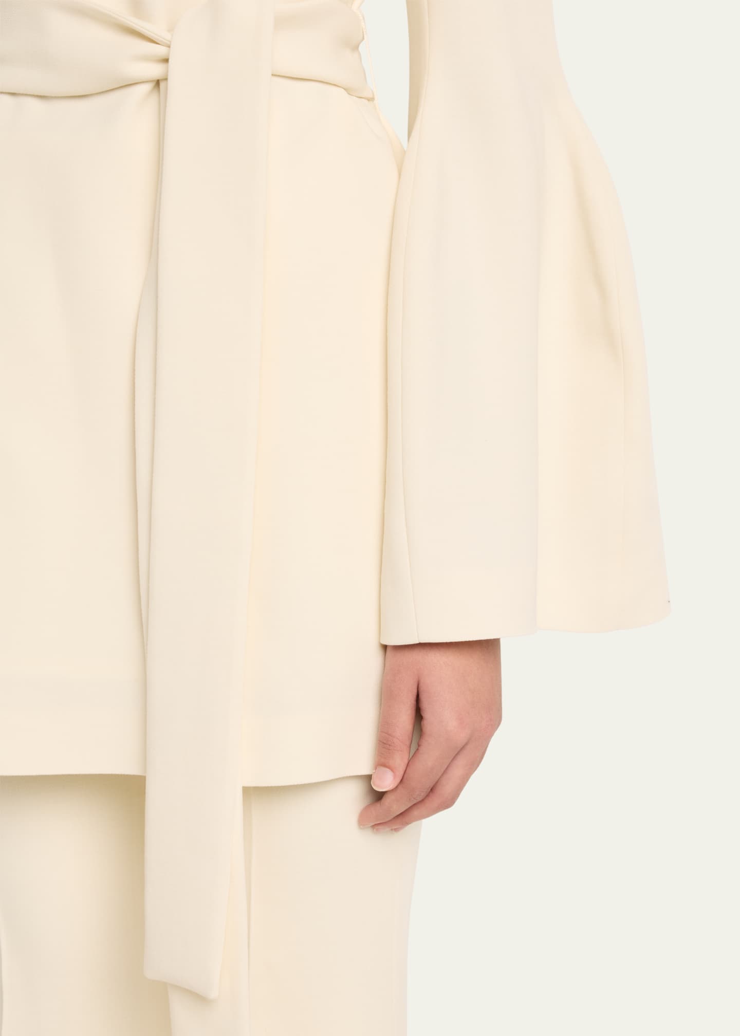 Gabriela Hearst Shandon Belted Wool Tunic Image 5 of 5